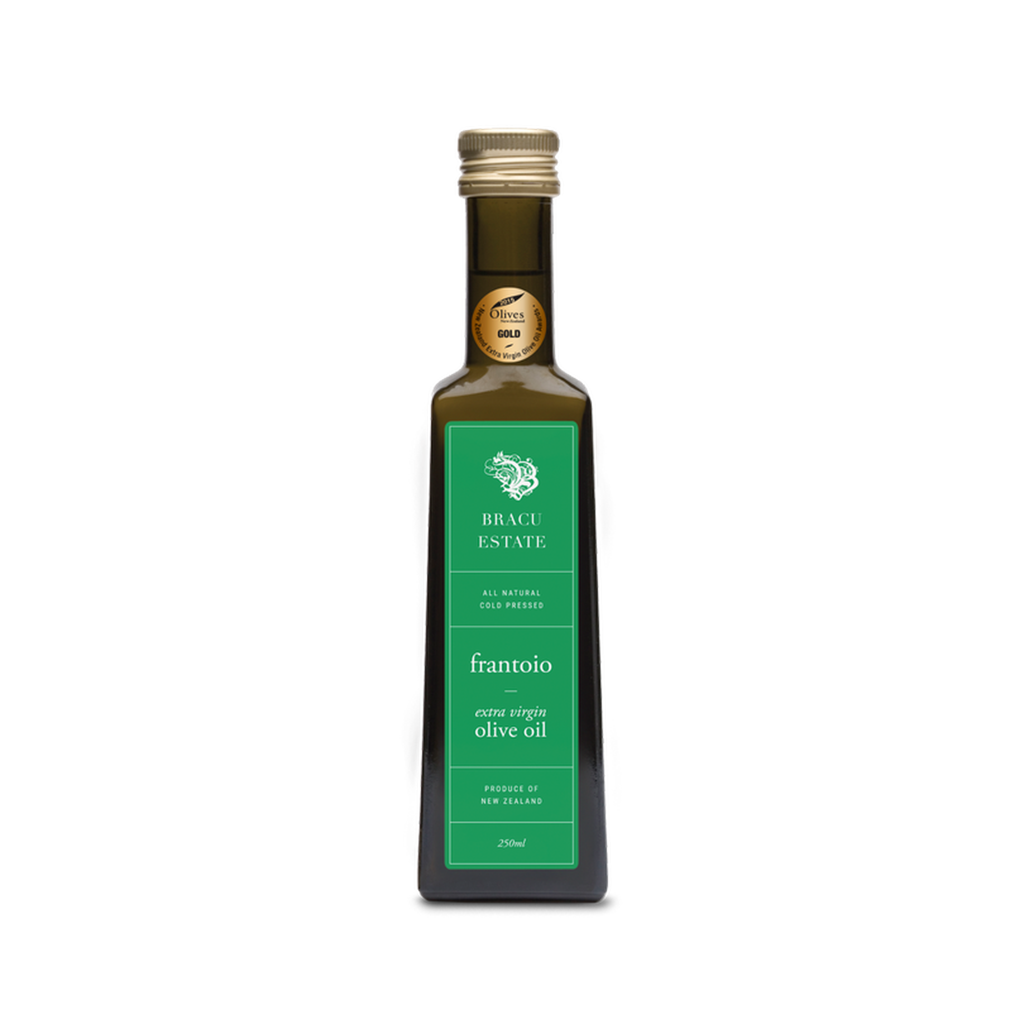 BRACU ESTATE FRANTONIO OLIVE OIL 250MLS - The Herbal Dispensary Raglan