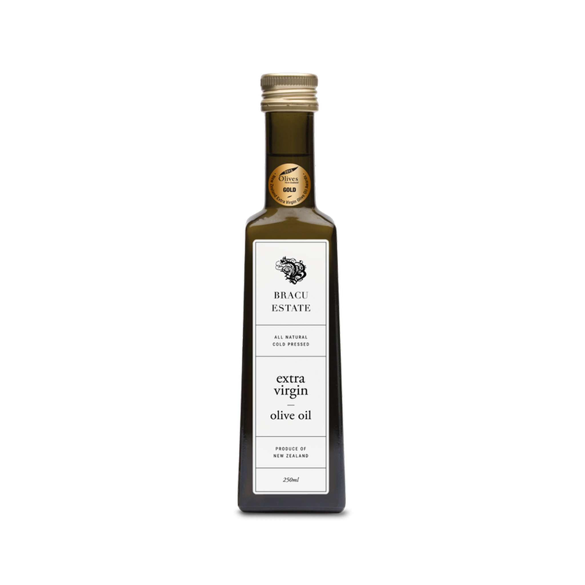 BRACU ESTATE EXTRA VIRGIN OLIVE OIL 250MLS - The Herbal Dispensary Raglan