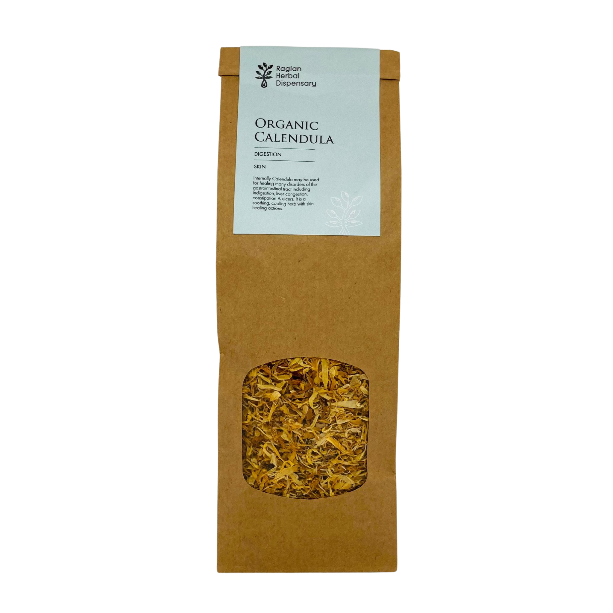 Organic Calendula Tea for Gut Healing and Skin Support