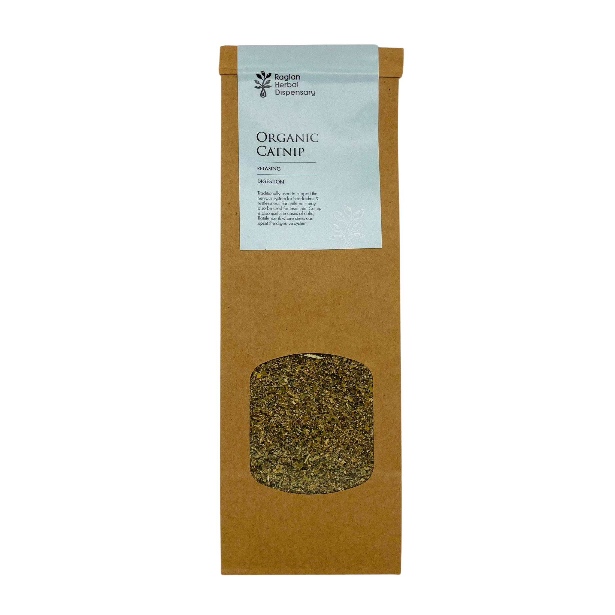 Organic Catnip Herbal Tea for Nervous System and Digestive Support