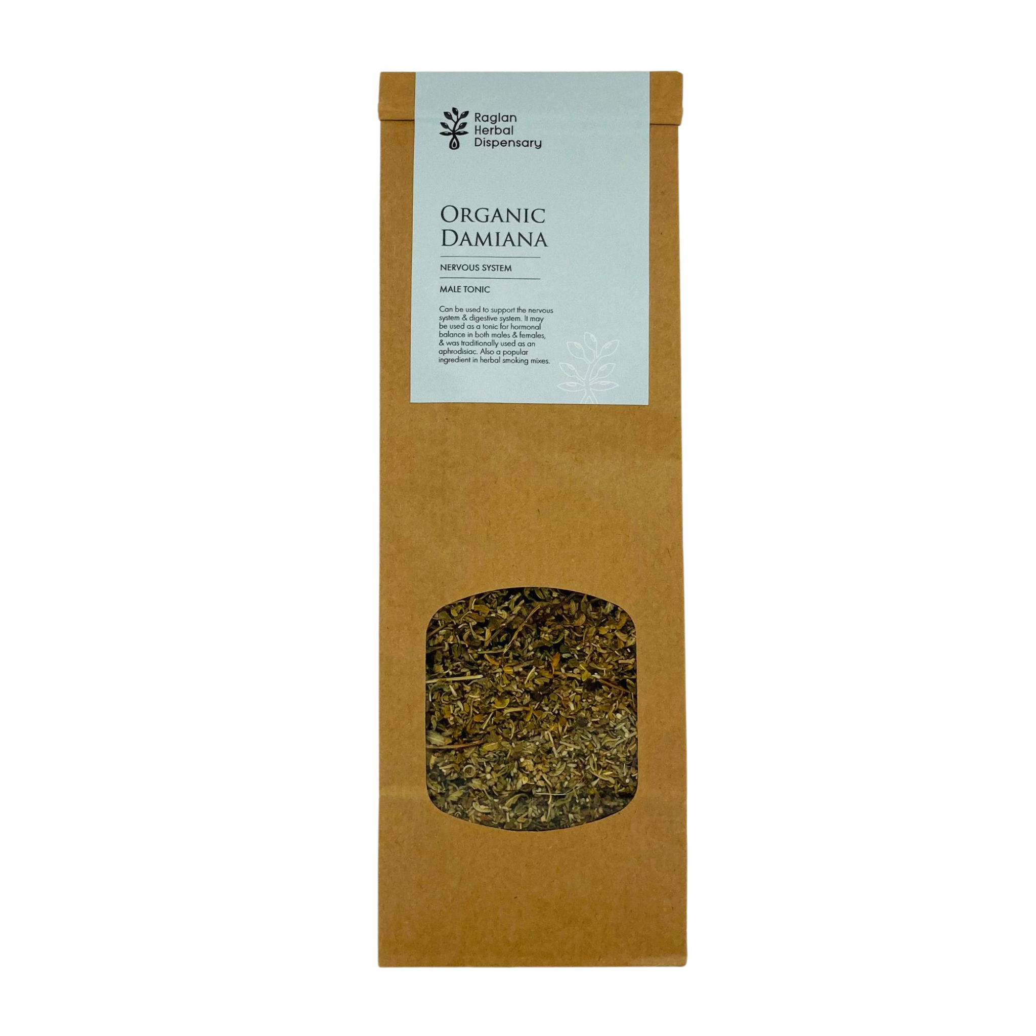 Organic Damiana Tea for Hormonal Balance and Nervous System Support