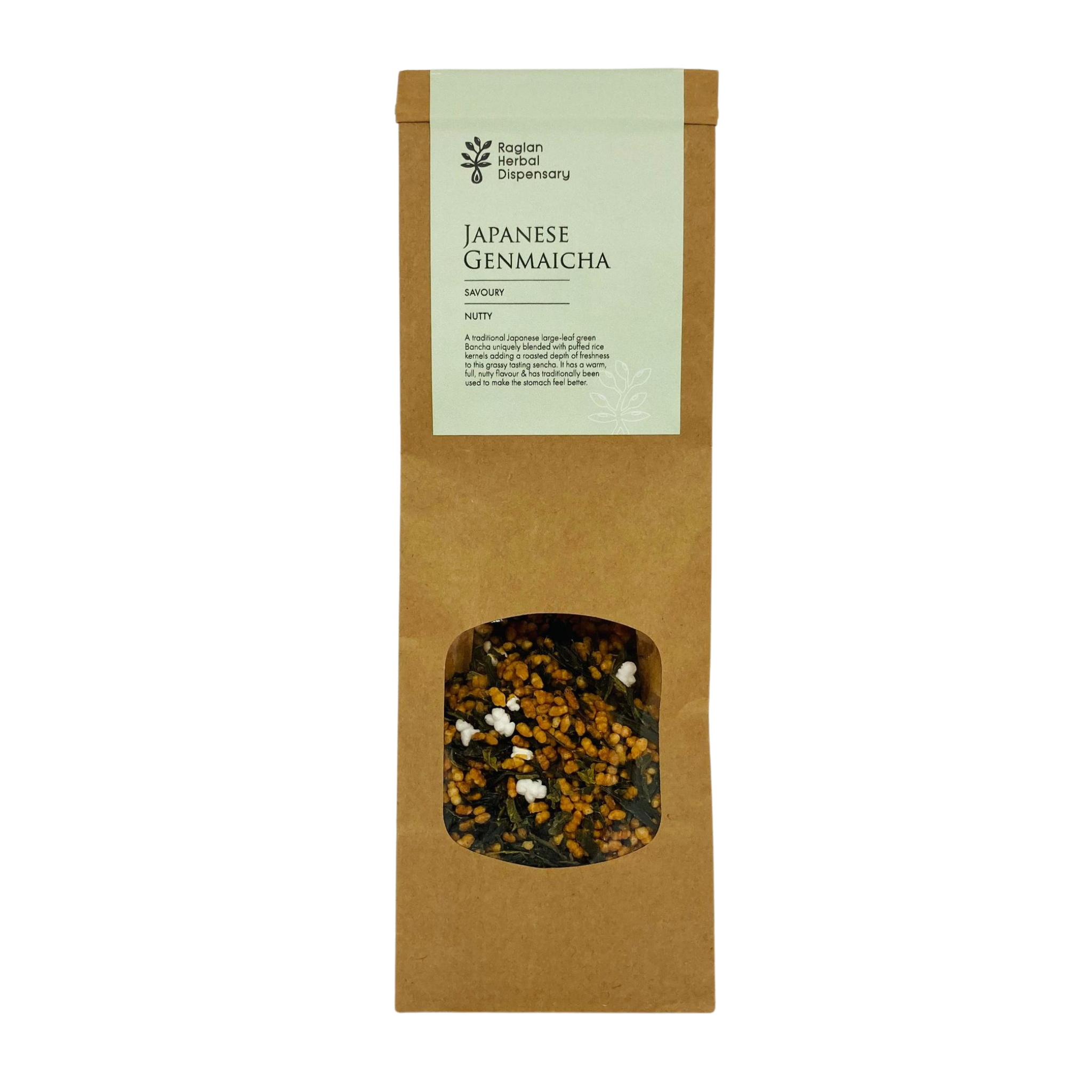 Japanese Genmaicha Green Tea with Roasted Rice
