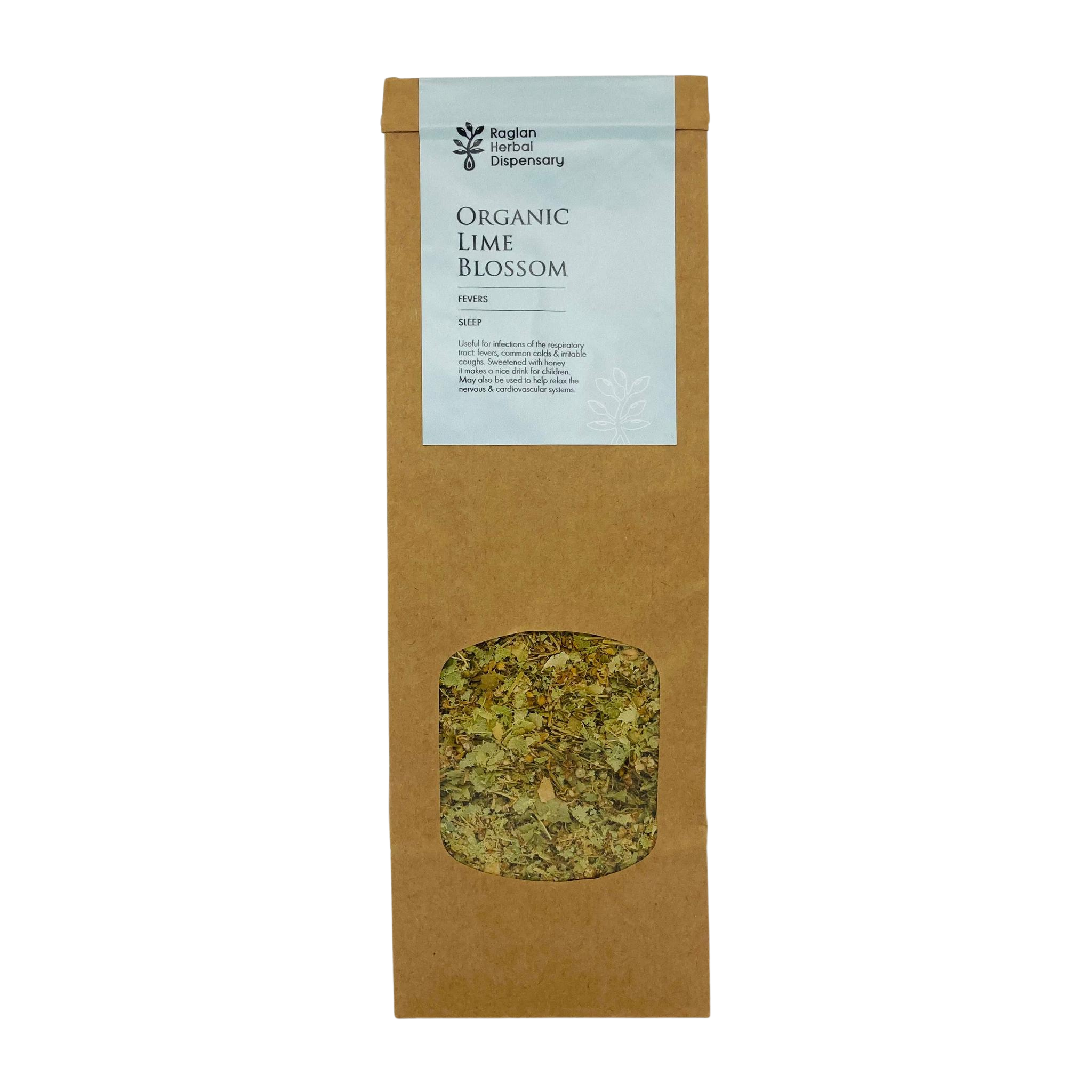 Organic Lime Blossom Herbal Tea for Immunity and Calm