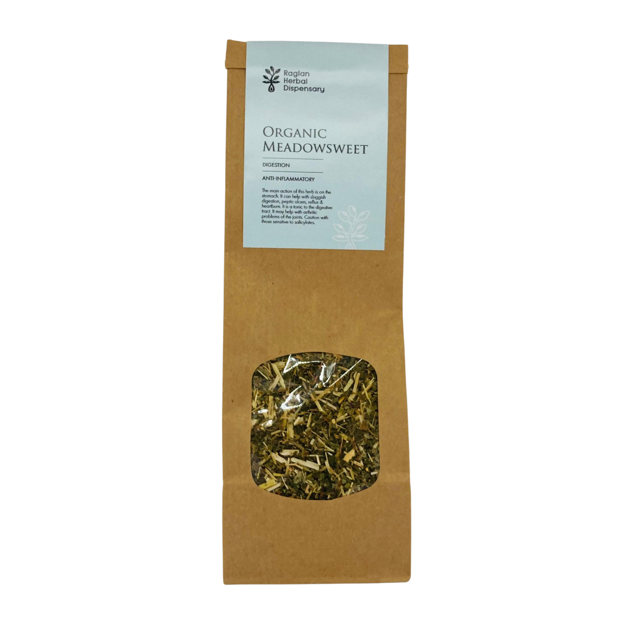 Organic Meadowsweet Herbal Tea Digestion and Anti Inflammatory