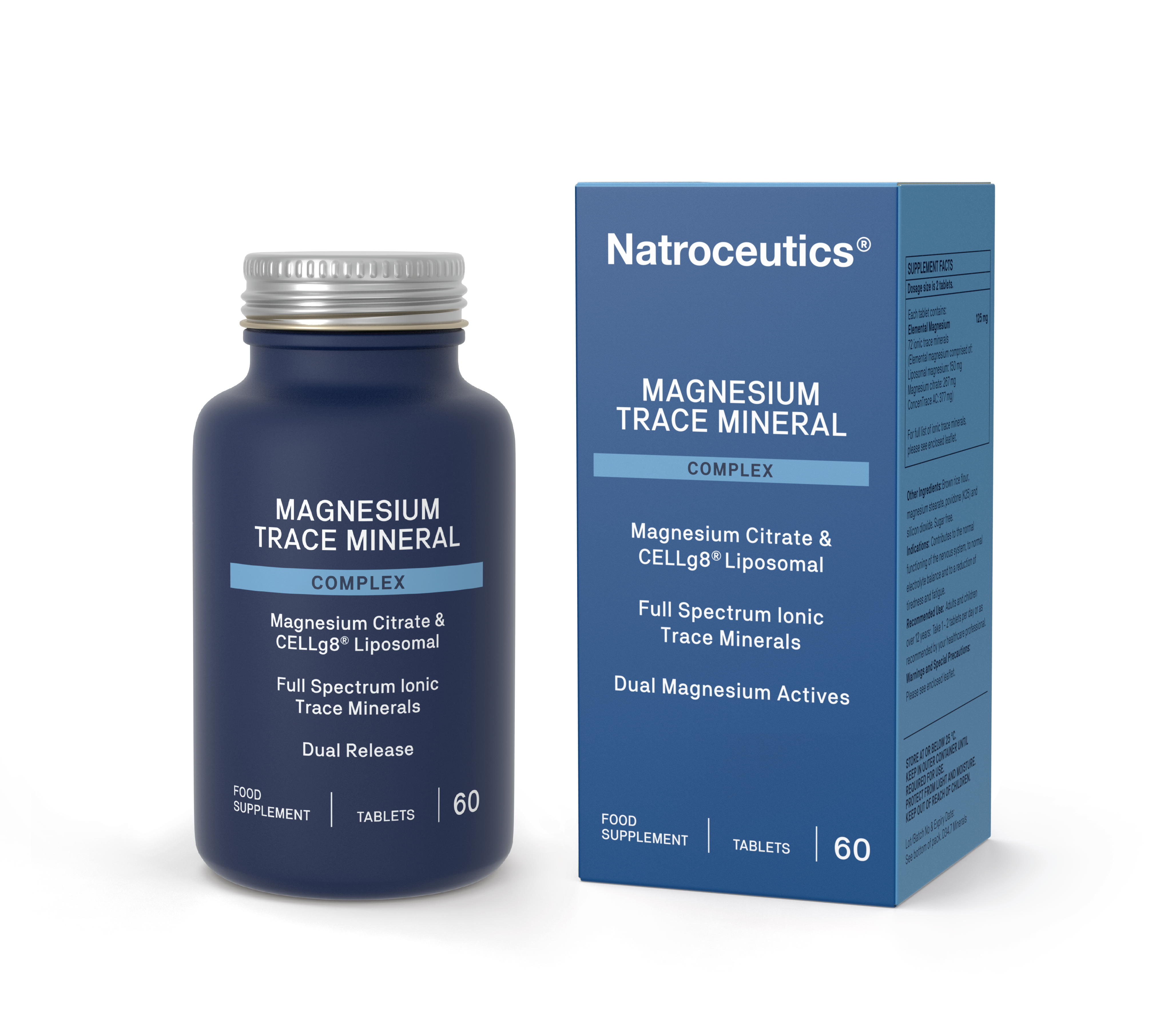 Natroceutics Magnesium Trace Mineral 60 CAPS