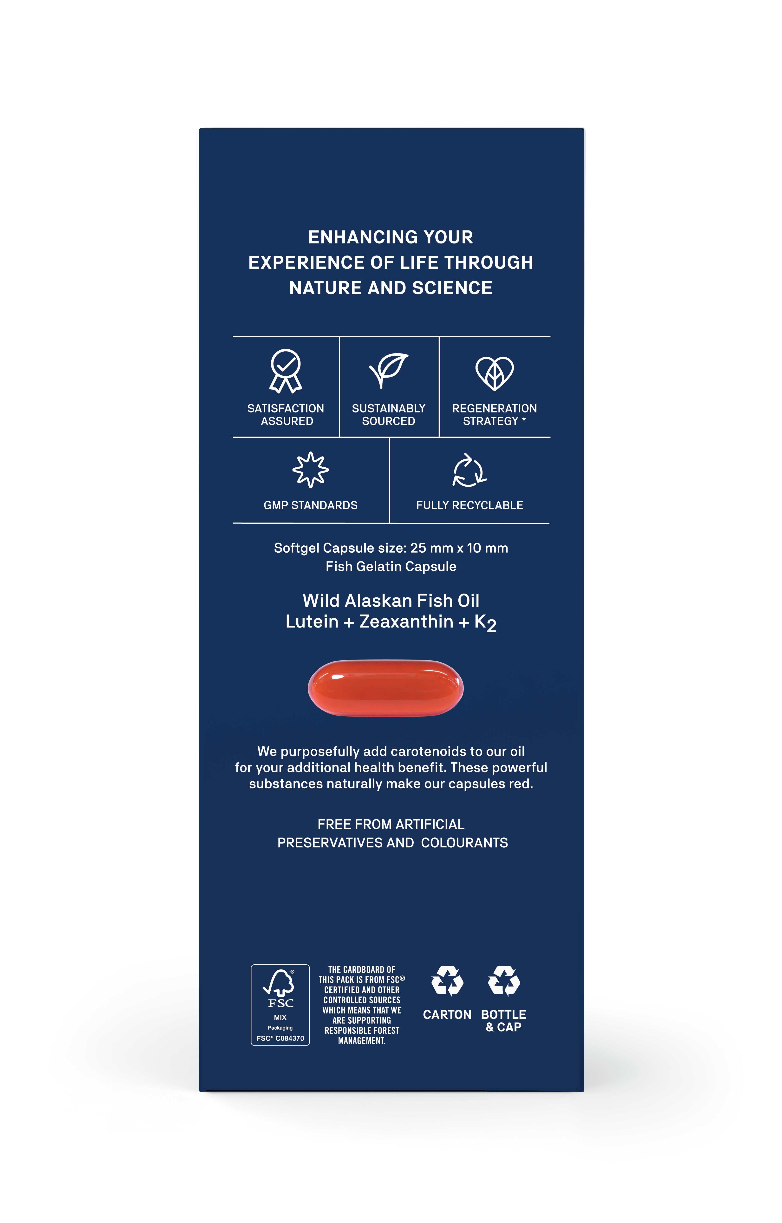 Omega 3 Fortified 60 CAPS - Natroceutics