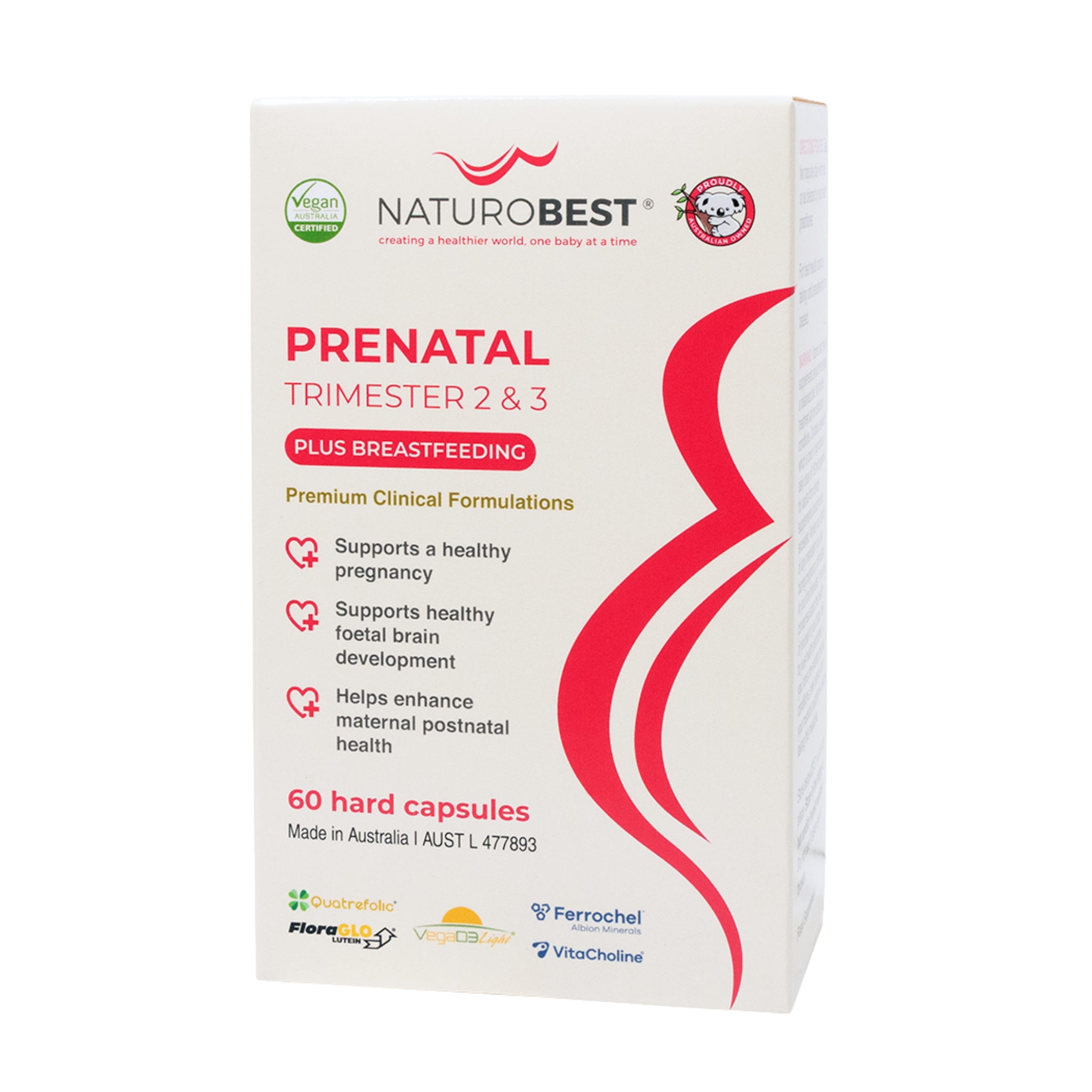 Prenatal Trimester 2&3 Plus Breastfeeding NaturoBest