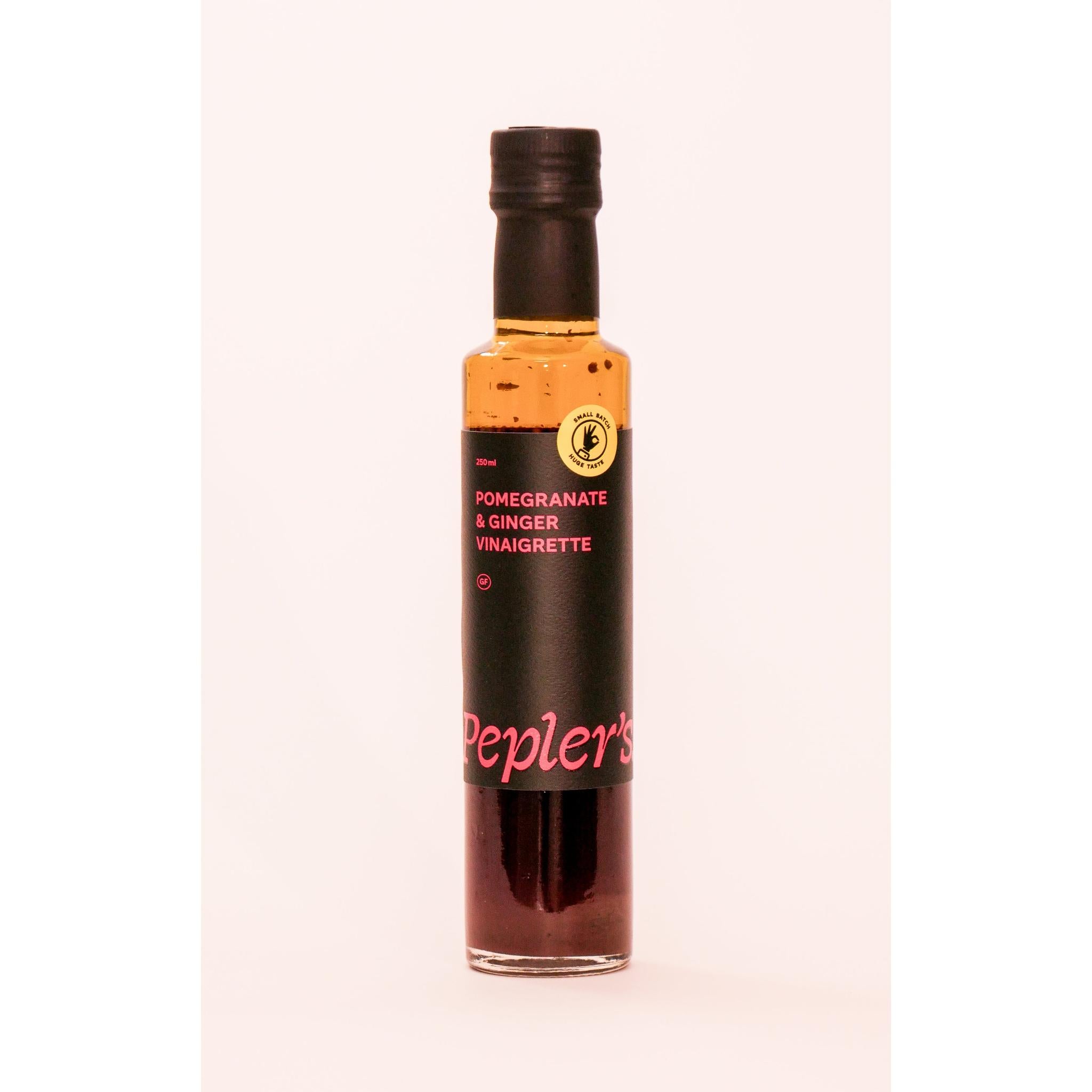 PEPLERS POMEGRANATE & GINGER VINAIGRETTE 250ML - The Herbal Dispensary Raglan
