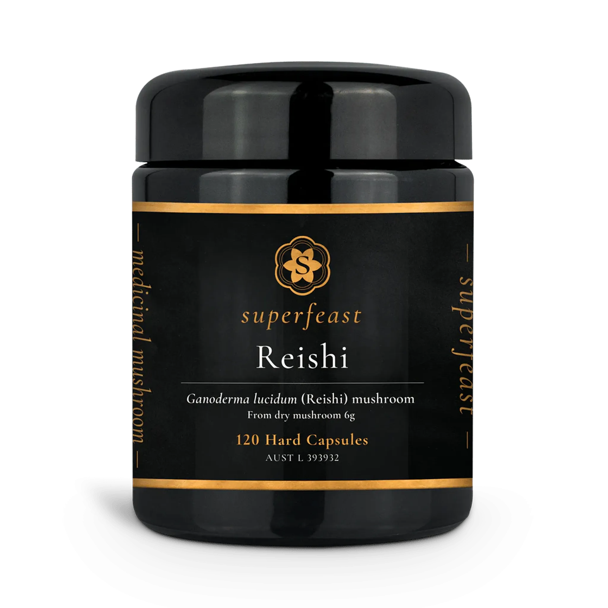 SUPERFEAST REISHI 120 CAPS - The Herbal Dispensary Raglan