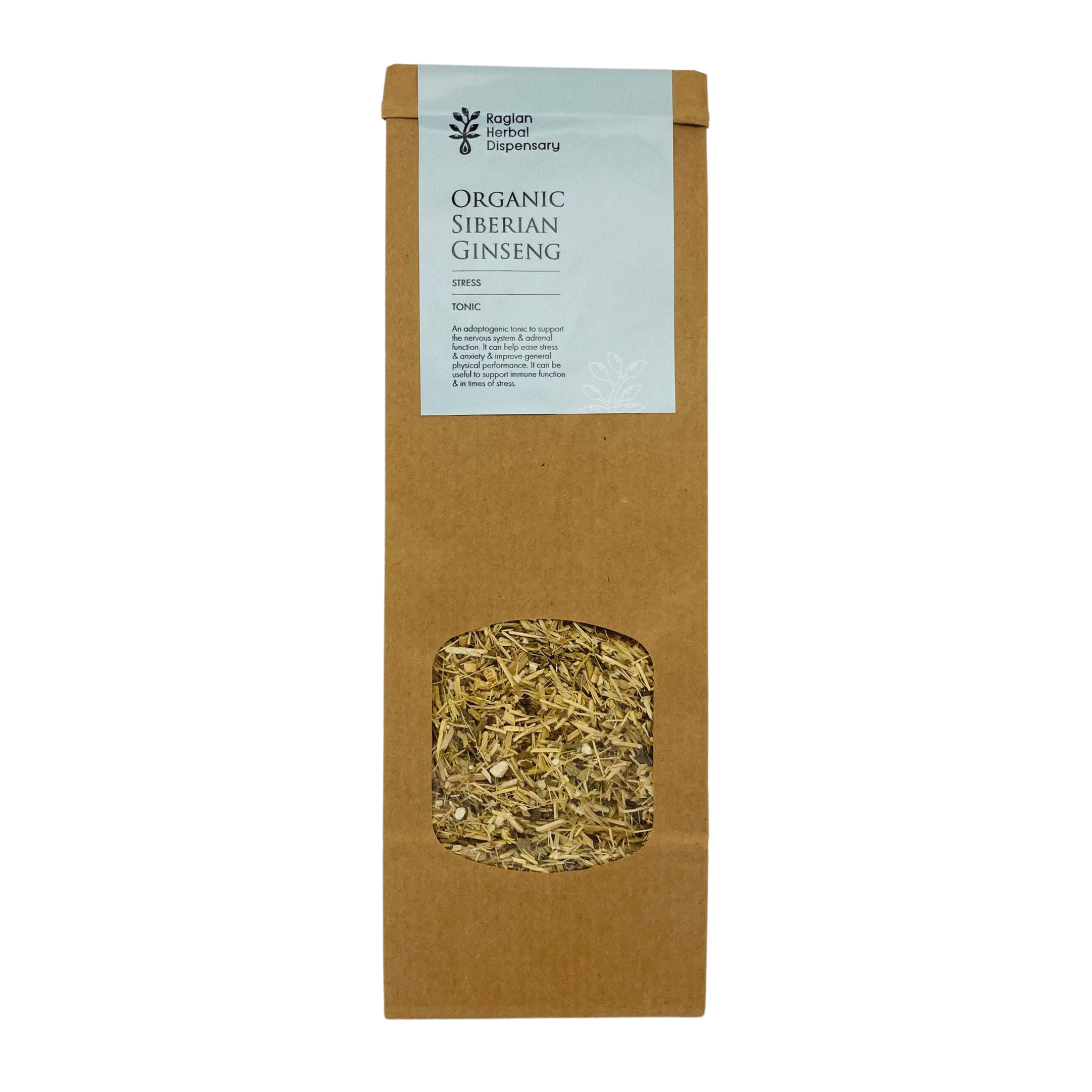 Organic Siberian Ginseng Herbal Tea Stress Support and Vitality