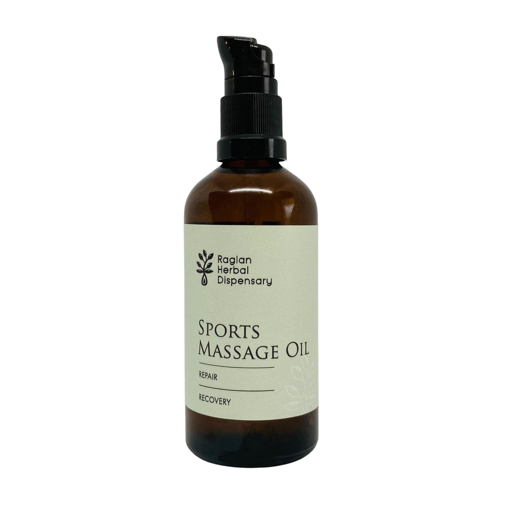 HERBAL DISPENSARY SPORTS MASSAGE OIL 100ML