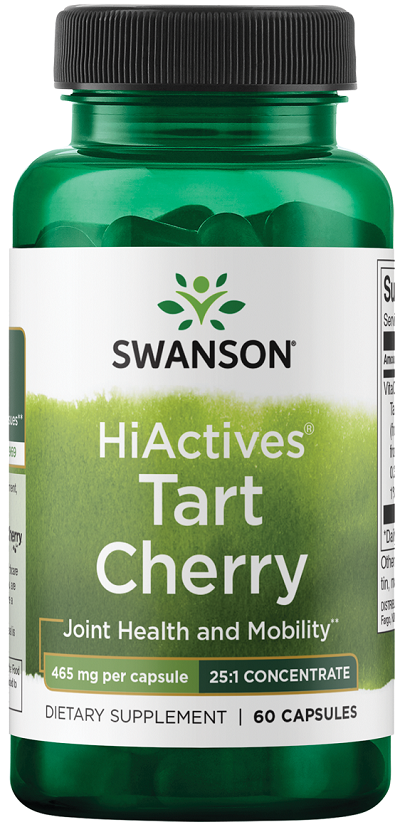 SWANSON HIACTIVES TART CHERRY 60 CAPS - The Herbal Dispensary Raglan