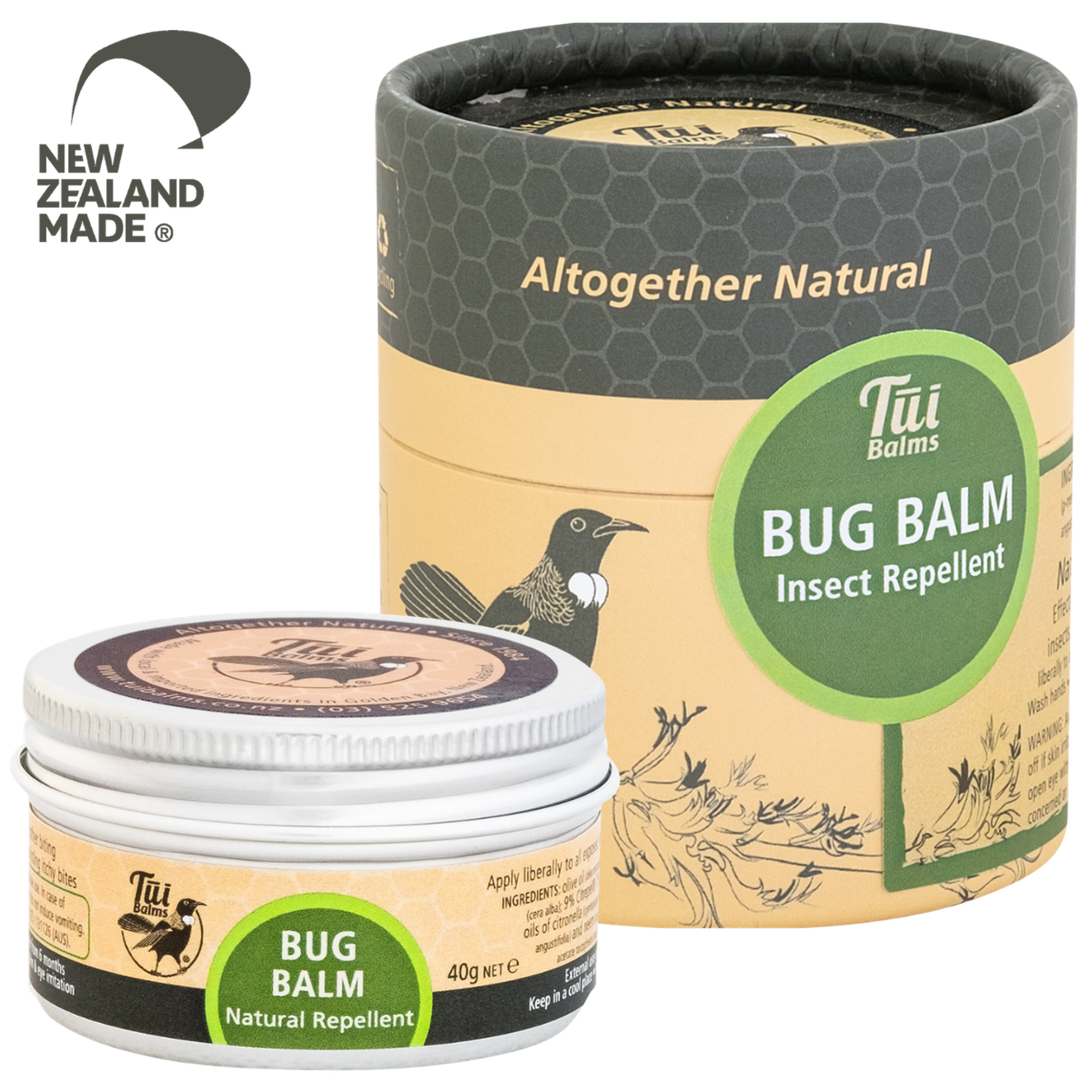 TUI BUG BALM - The Herbal Dispensary Raglan