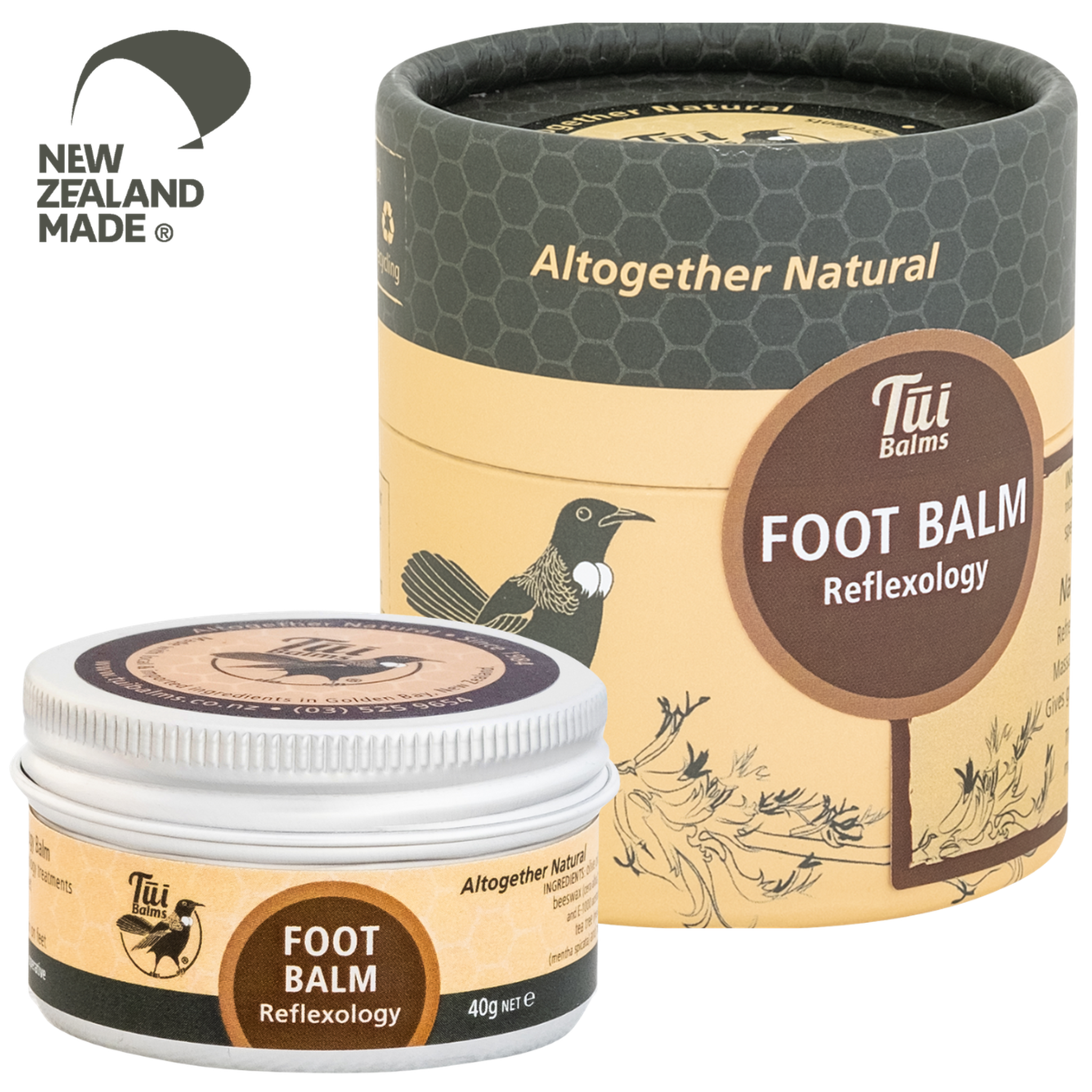 TUI FOOT BALM - The Herbal Dispensary Raglan