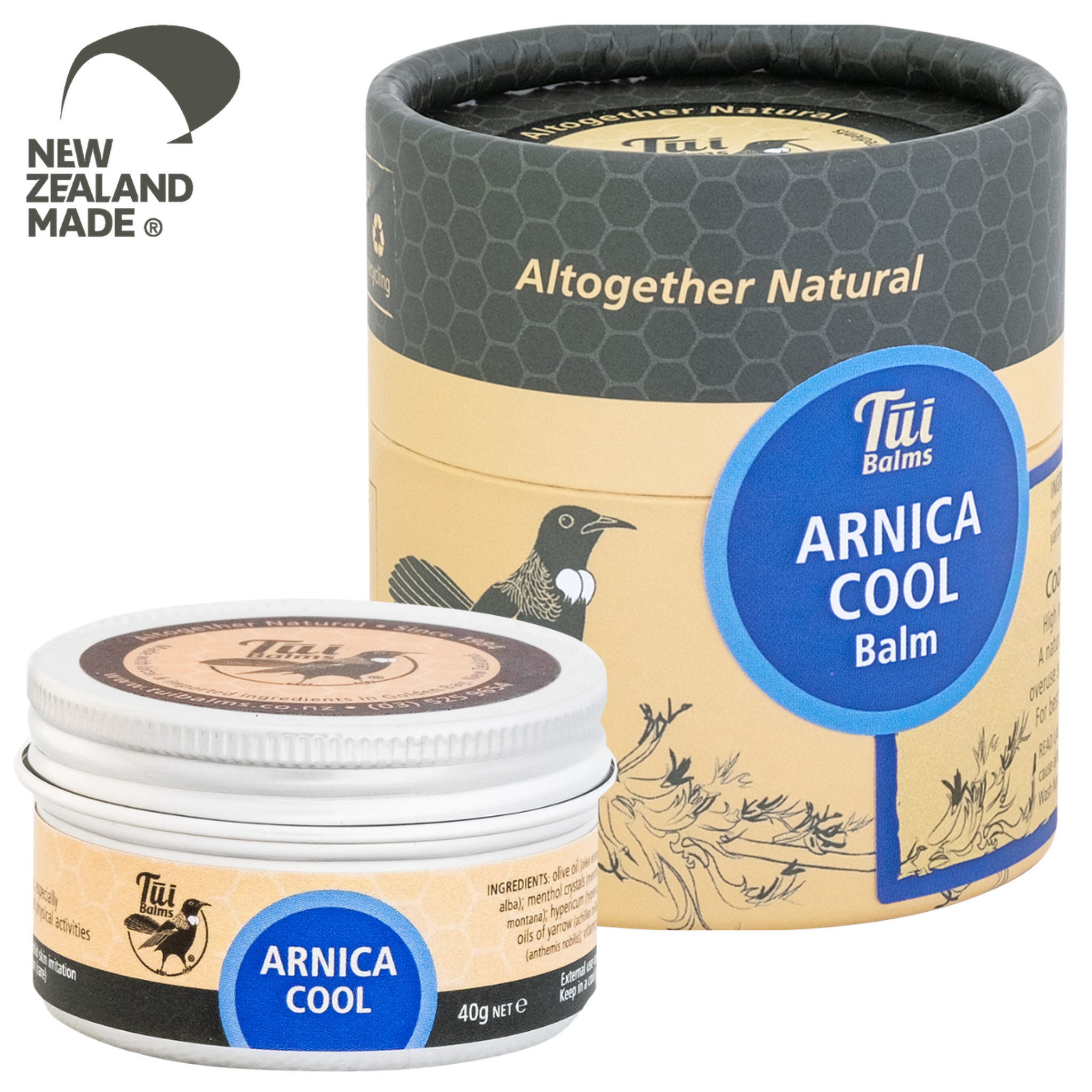 TUI ARNICA COOL (FORMALLY COOLING AND SOOTHING BALM) - The Herbal Dispensary Raglan