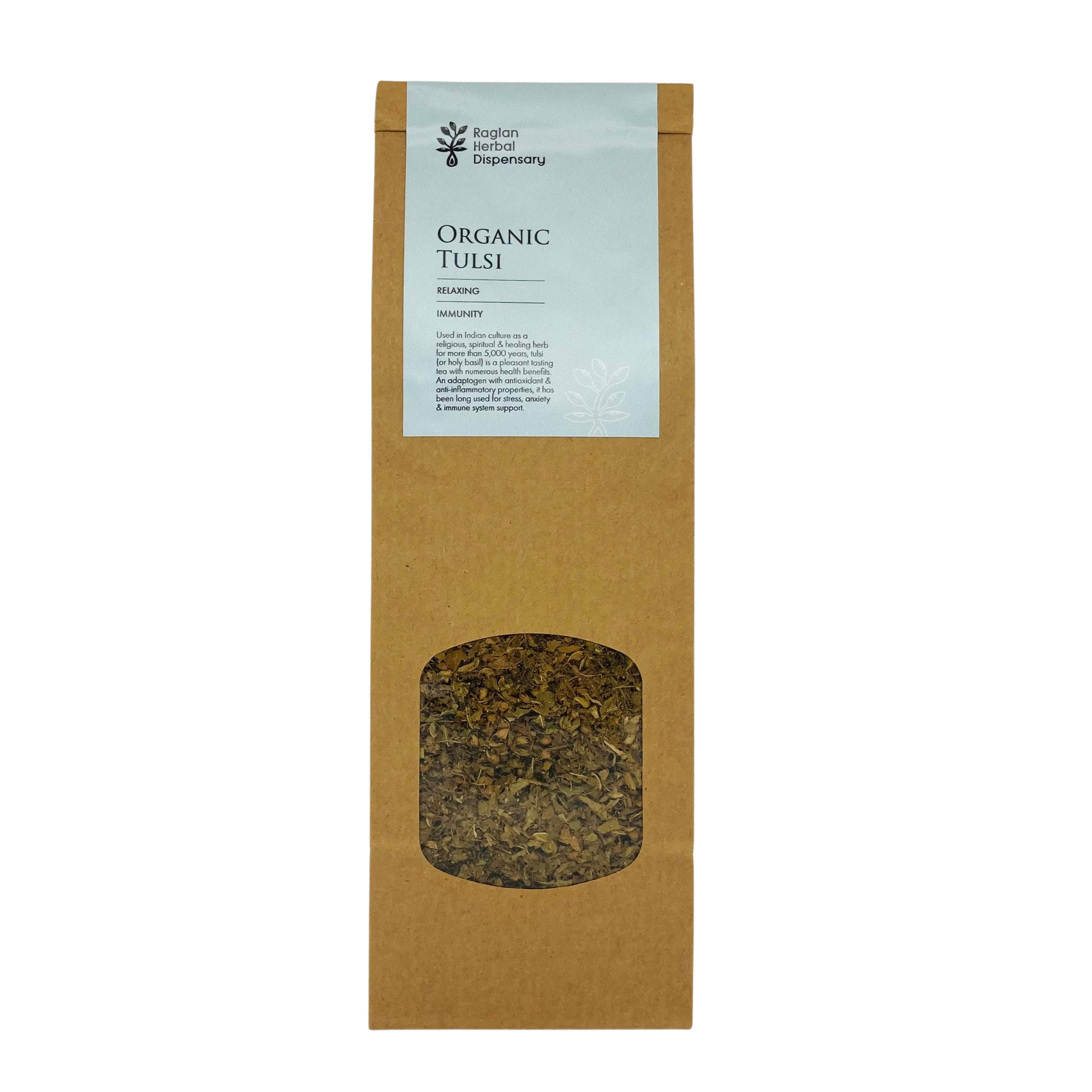 Organic Tulsi Herbal Tea Relaxing and Immunity