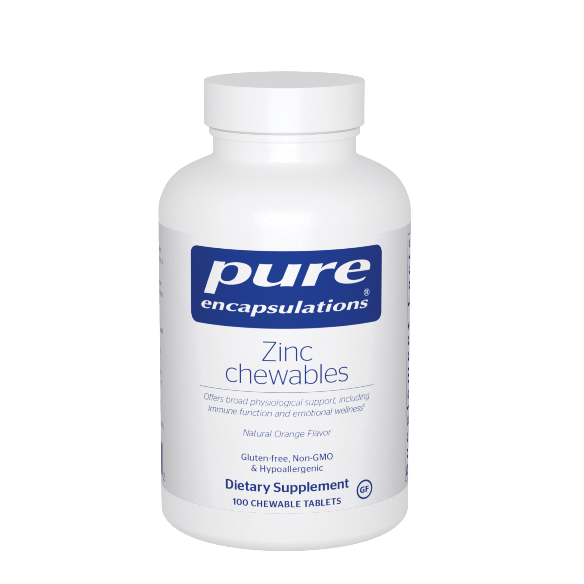 Zinc chewables Pure Encapsulations
