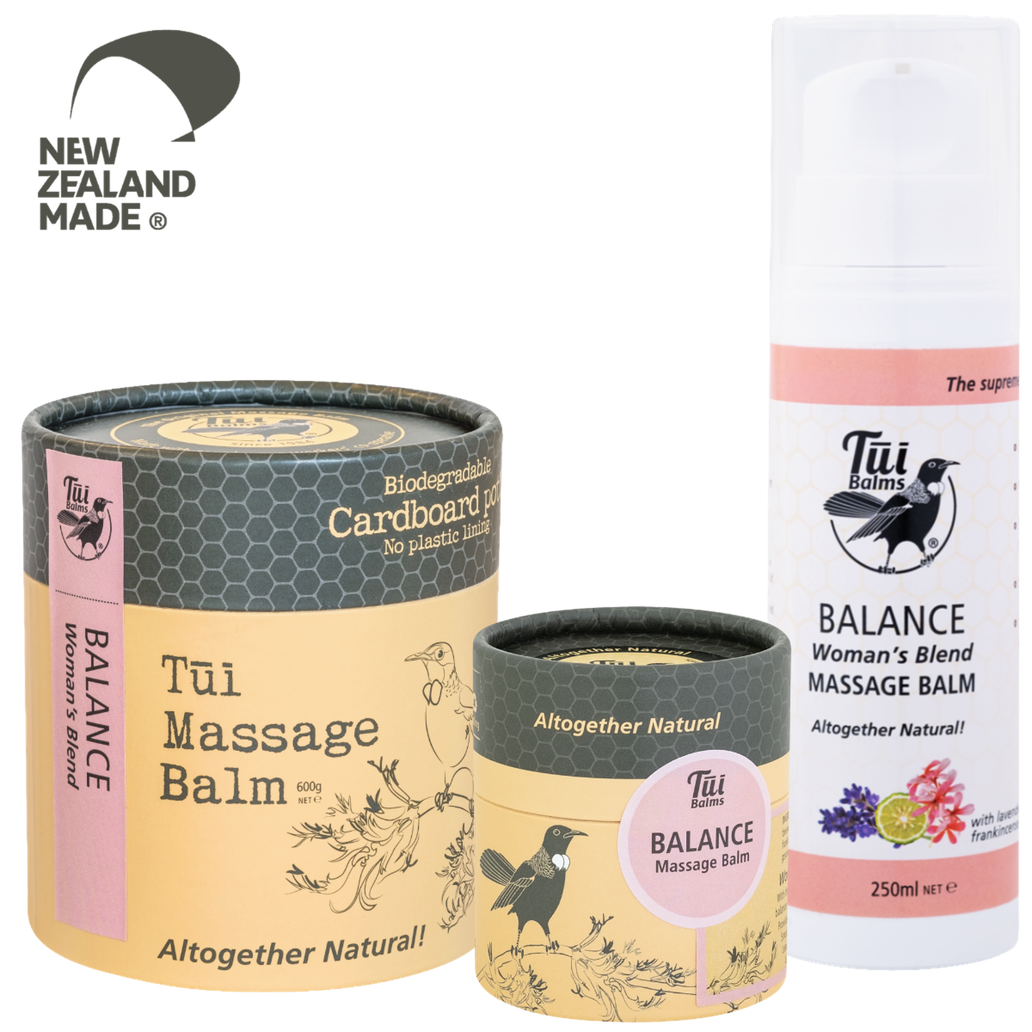 TUI BALANCE MASSAGE & BODY BALM (Previously Woman's Blend) - The Herbal Dispensary Raglan