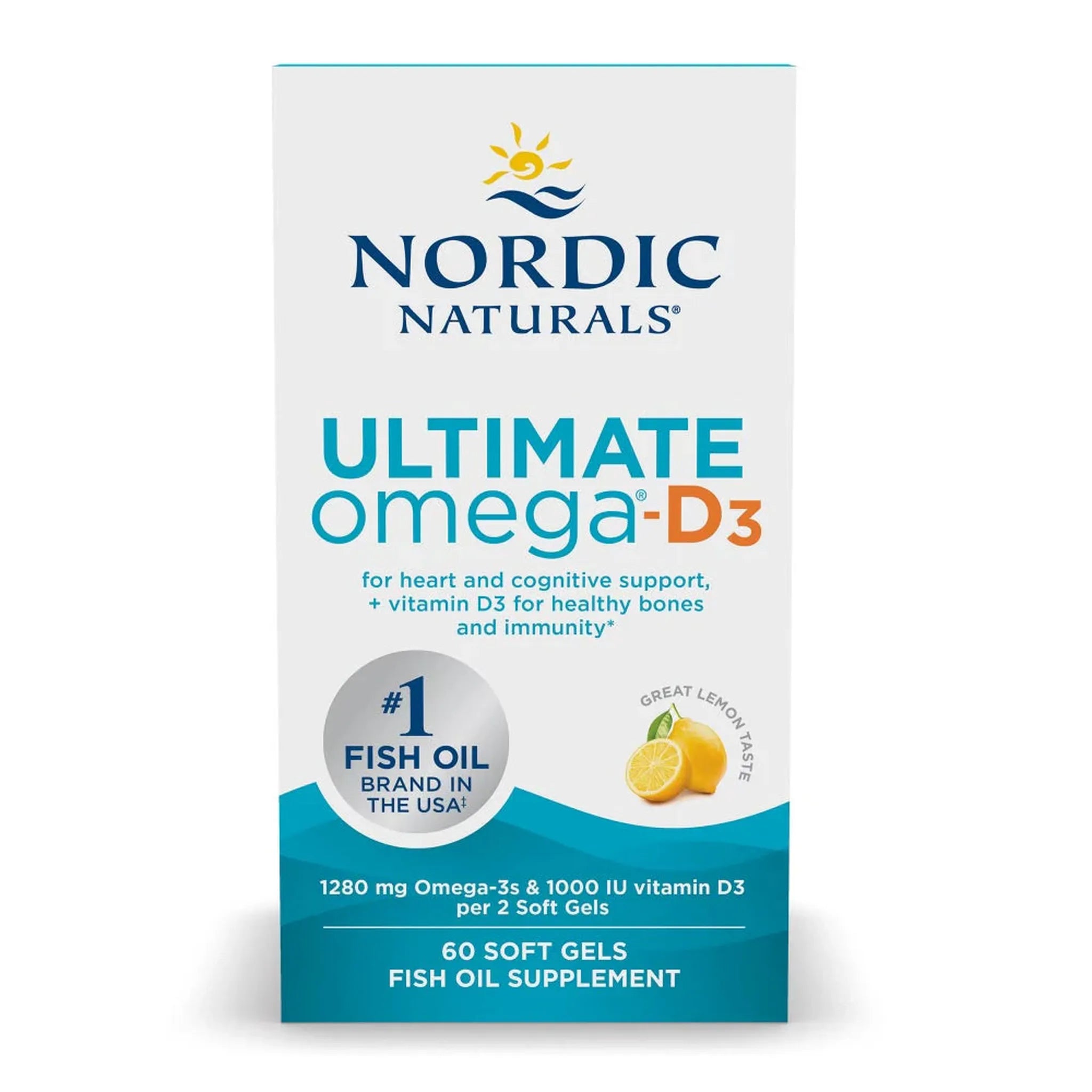 NORDIC NATURALS ULTIMATE OMEGA D3 SOFT GELS - The Herbal Dispensary Raglan