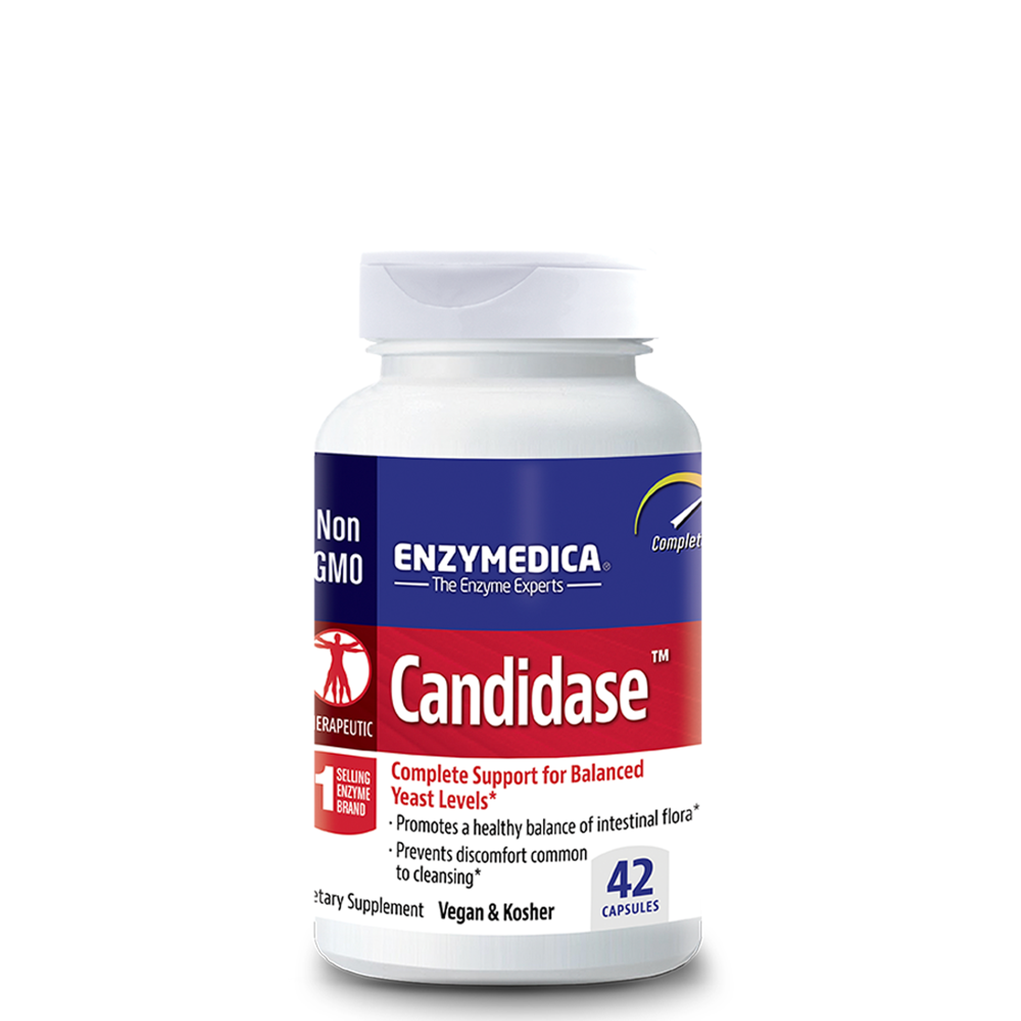 ENZYMEDICA CANDIDASE 42 CAPS - The Herbal Dispensary Raglan