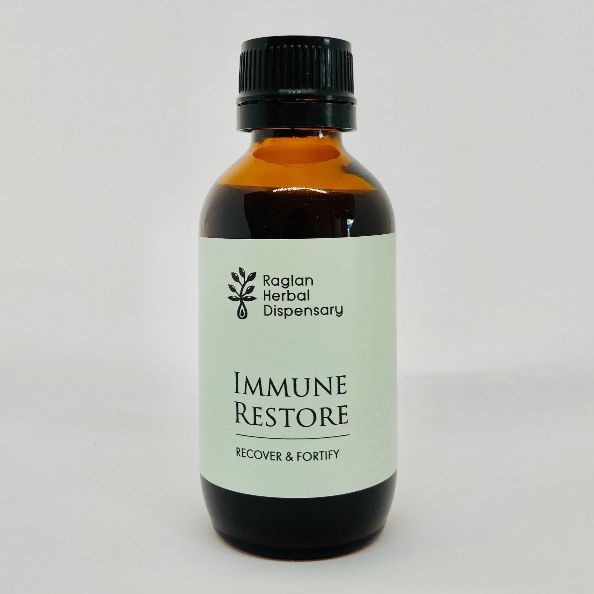 HERBAL DISPENSARY IMMUNE RESTORE TONIC BOTTLE - The Herbal Dispensary Raglan