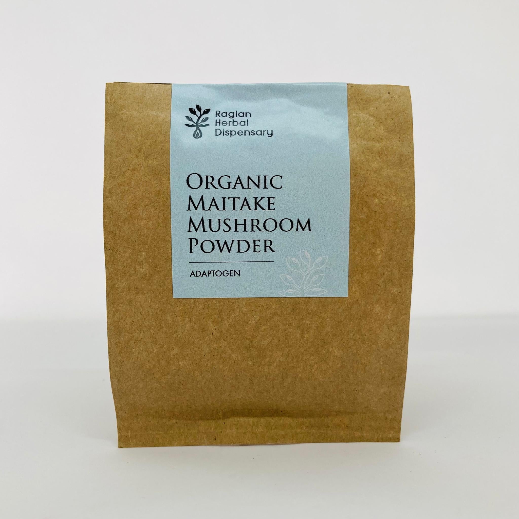 ORGANIC MAITAKE MUSHROOM POWDER 40G - The Herbal Dispensary Raglan