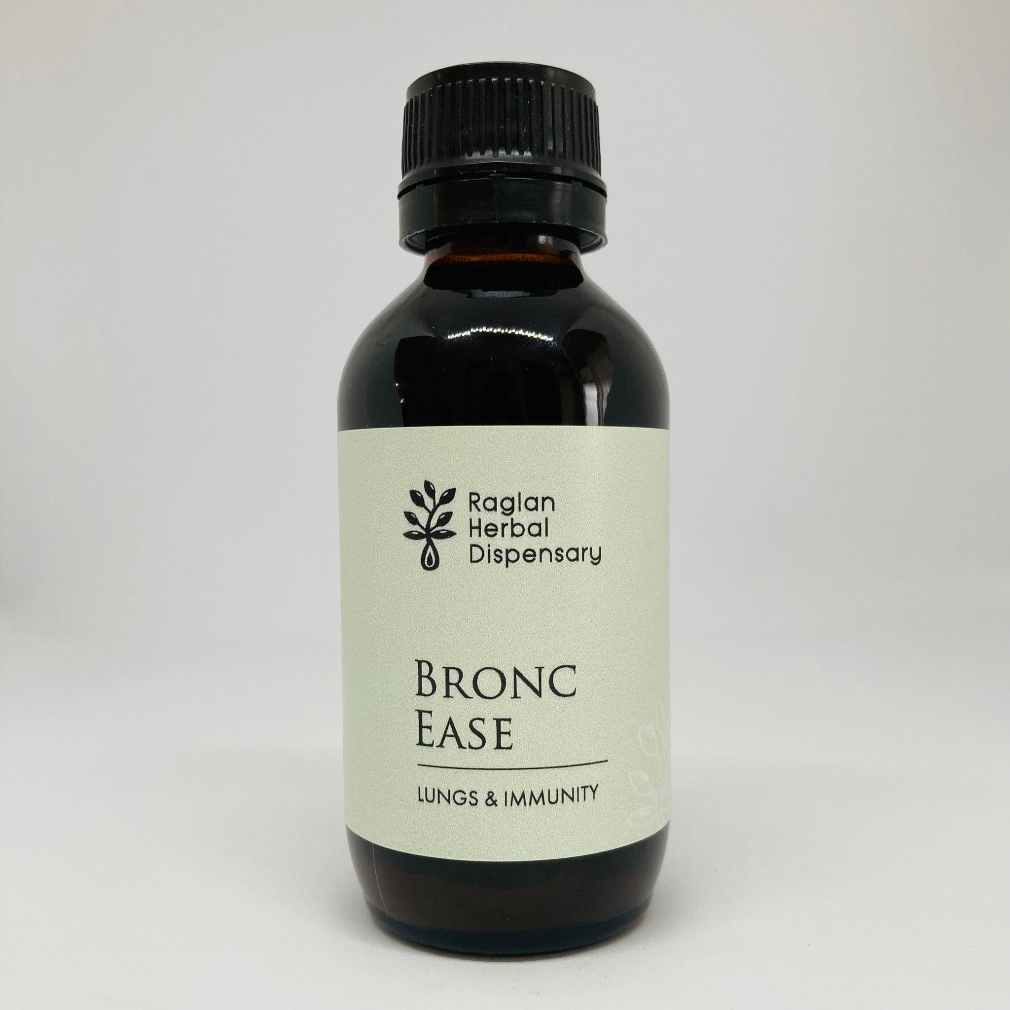 HERBAL DISPENSARY BRONC EASE TONIC BOTTLE - The Herbal Dispensary Raglan