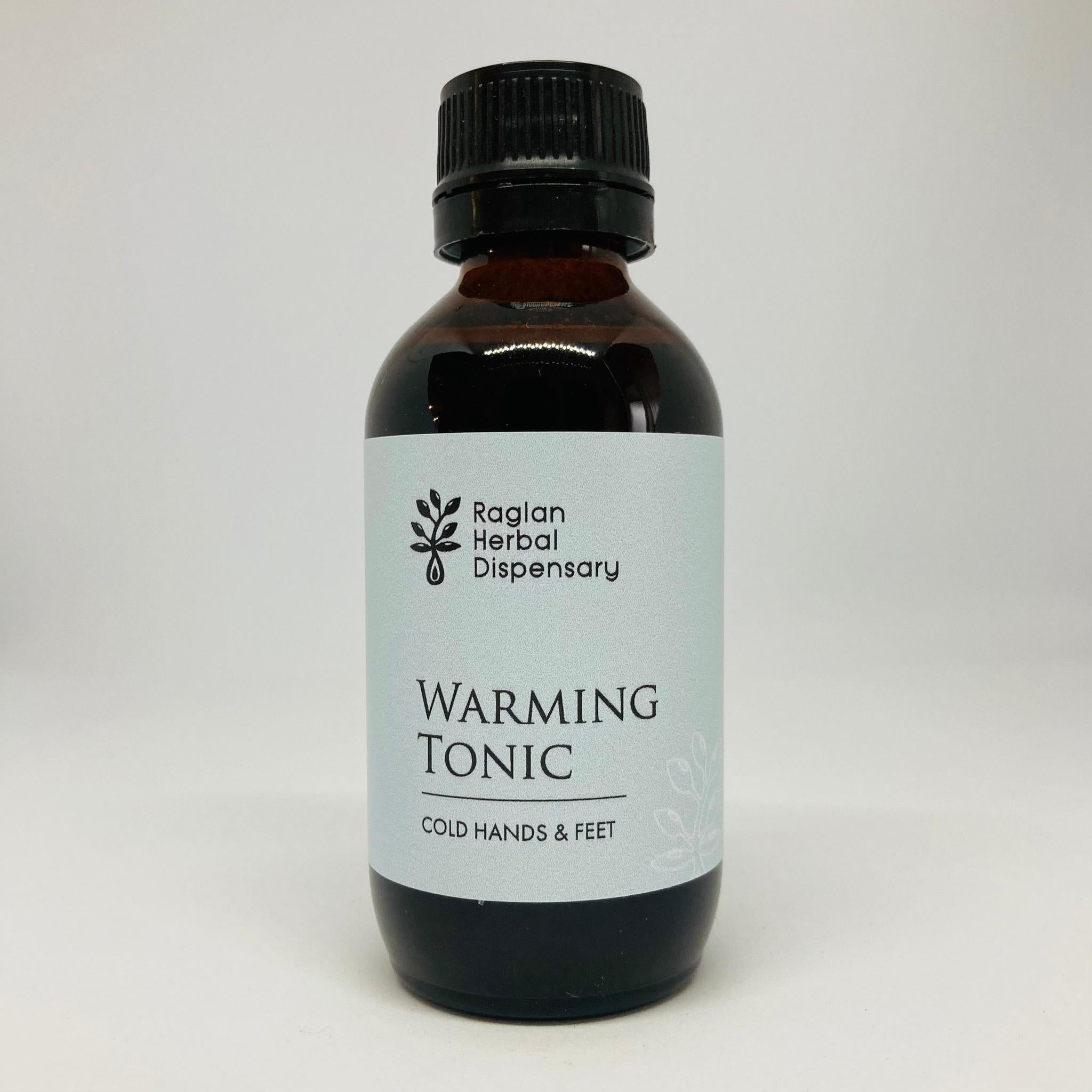 HERBAL DISPENSARY WARMING TONIC BOTTLE - The Herbal Dispensary Raglan