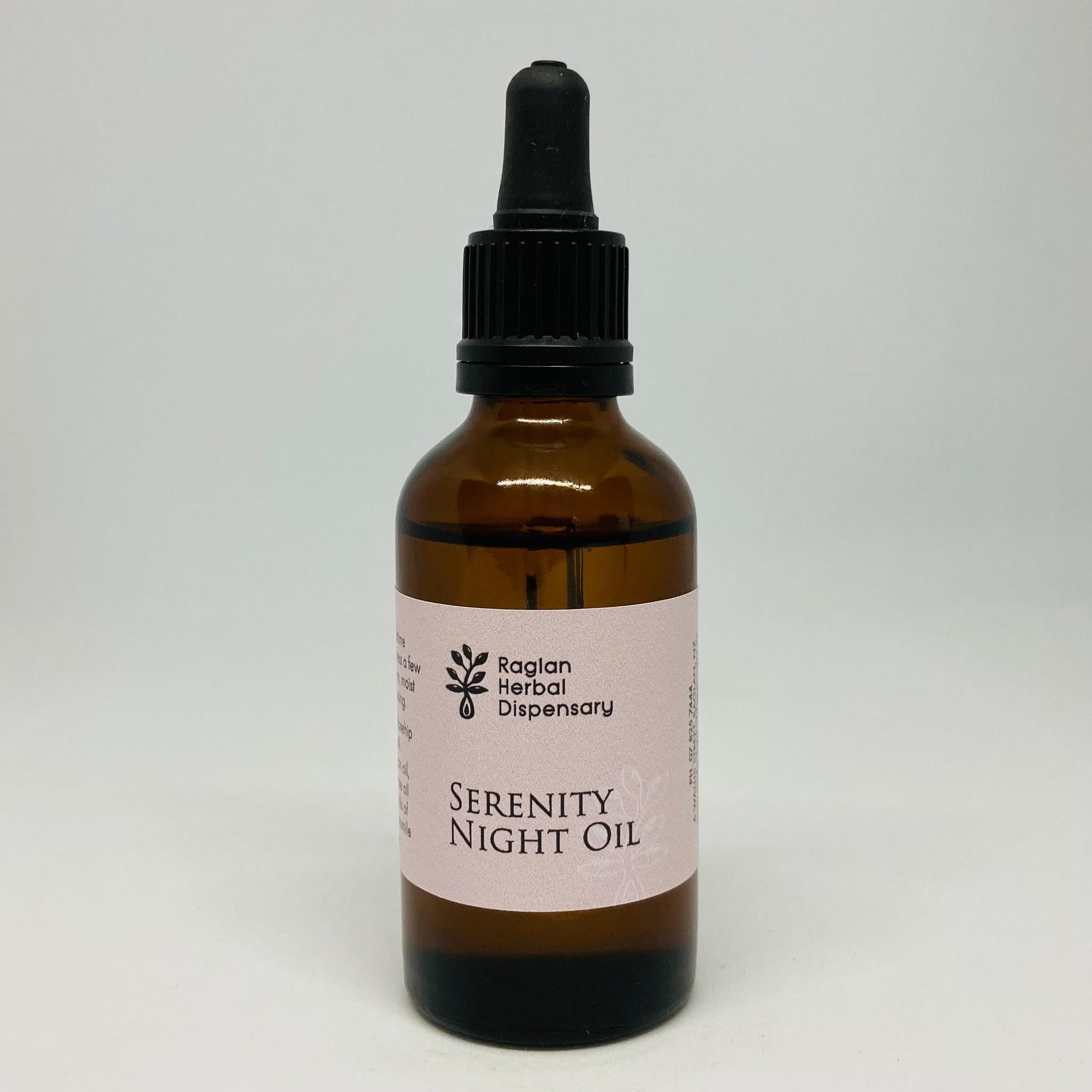 THE HERBAL DISPENSARY SERENITY NIGHT OIL 50MLS - The Herbal Dispensary Raglan