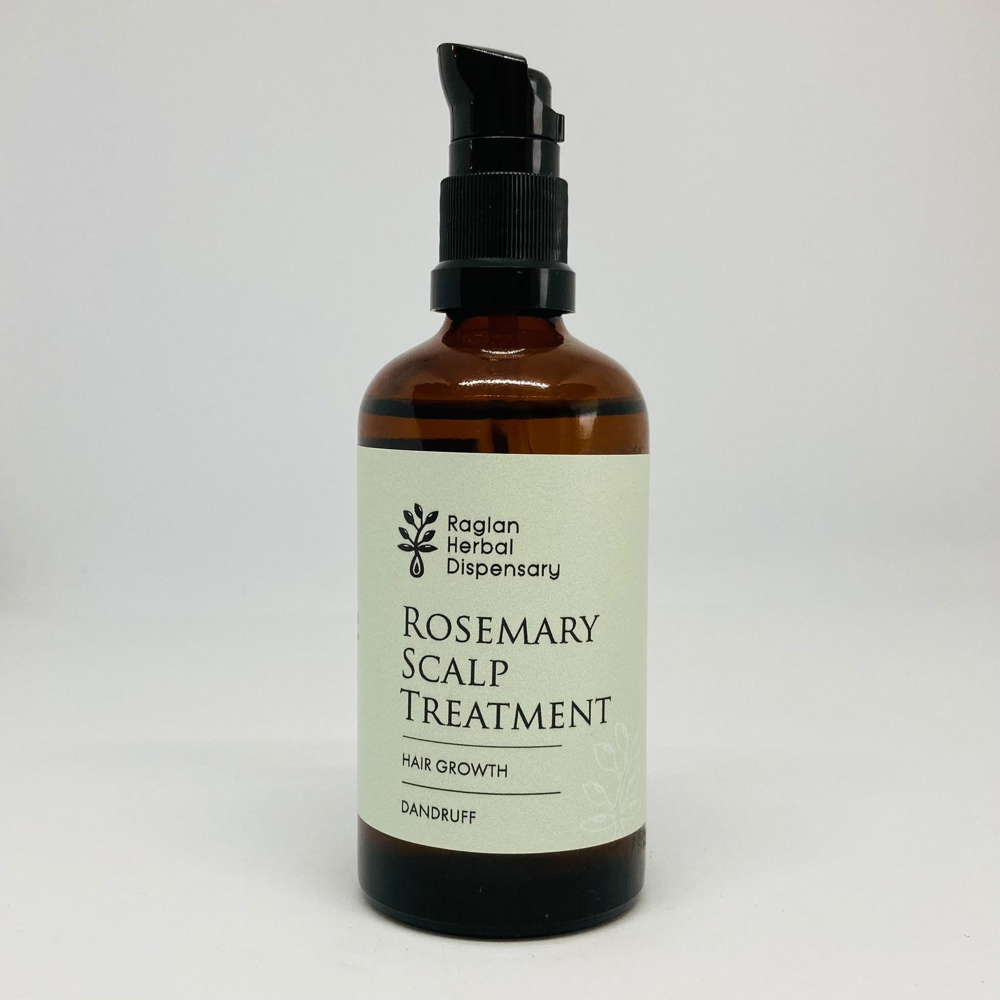 HERBAL DISPENSARY ROSEMARY SCALP OIL 100MLS - The Herbal Dispensary Raglan