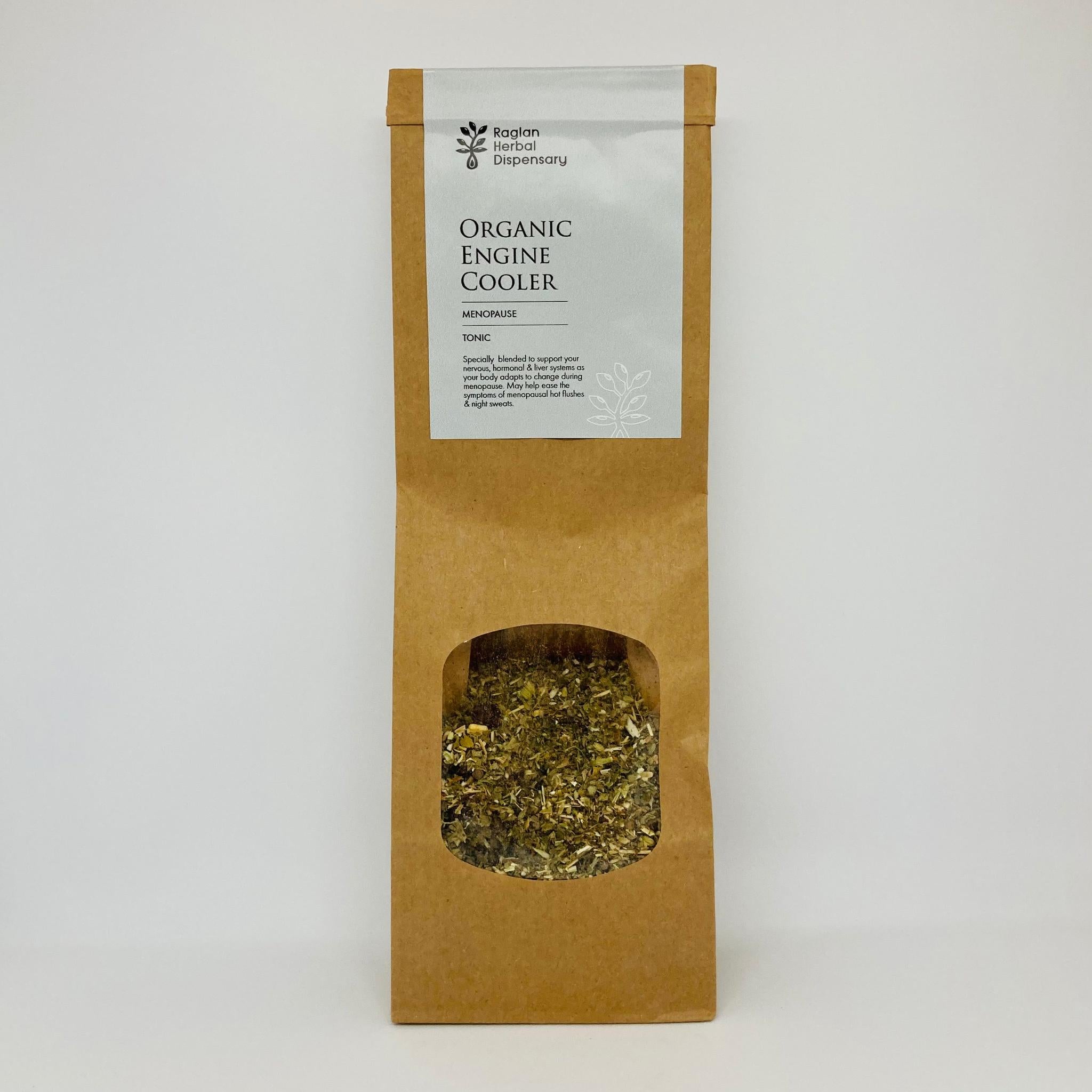 ORGANIC ENGINE COOLER HERBAL TEA BLEND - The Herbal Dispensary Raglan