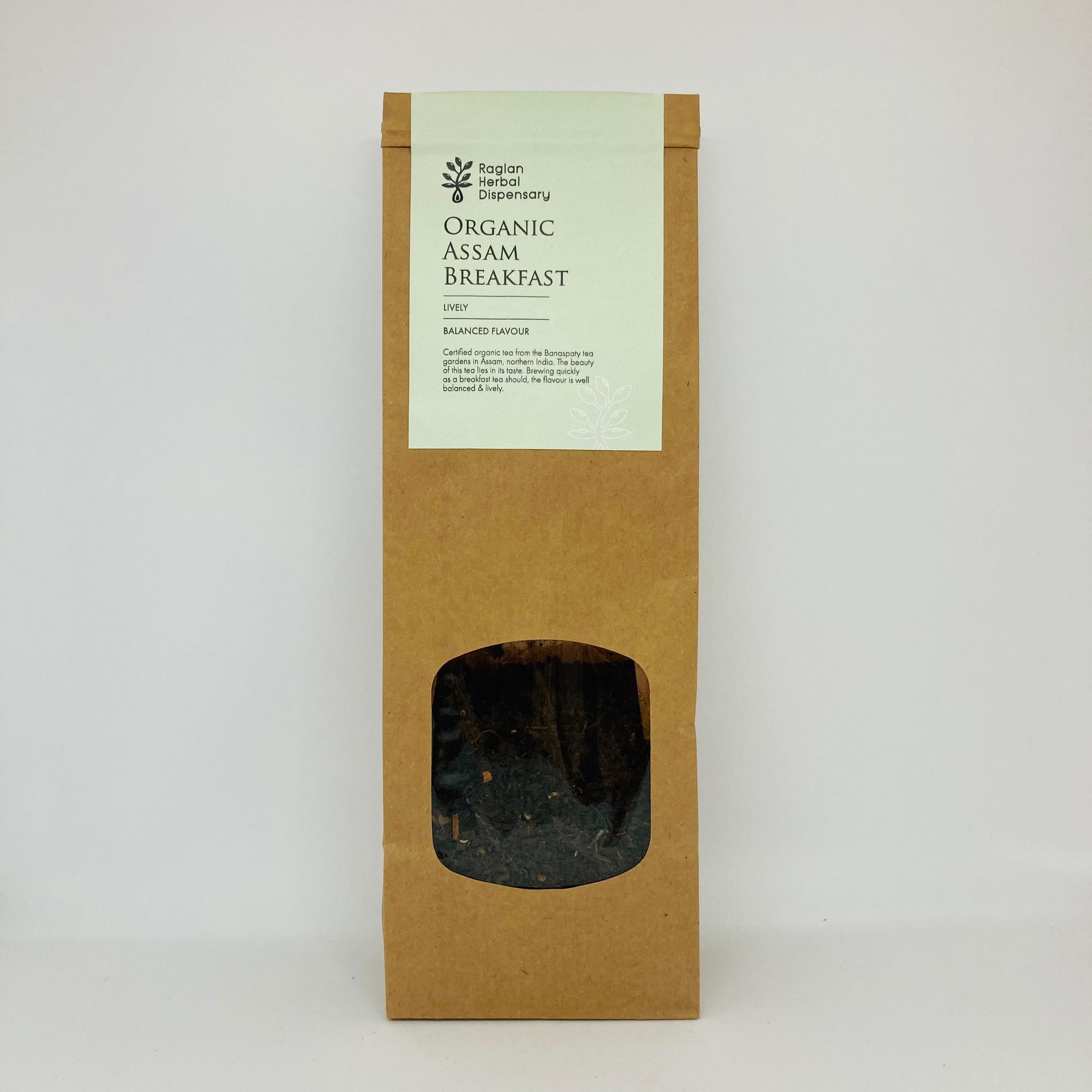 ORGANIC ASSAM BREAKFAST HERBAL TEA - The Herbal Dispensary Raglan
