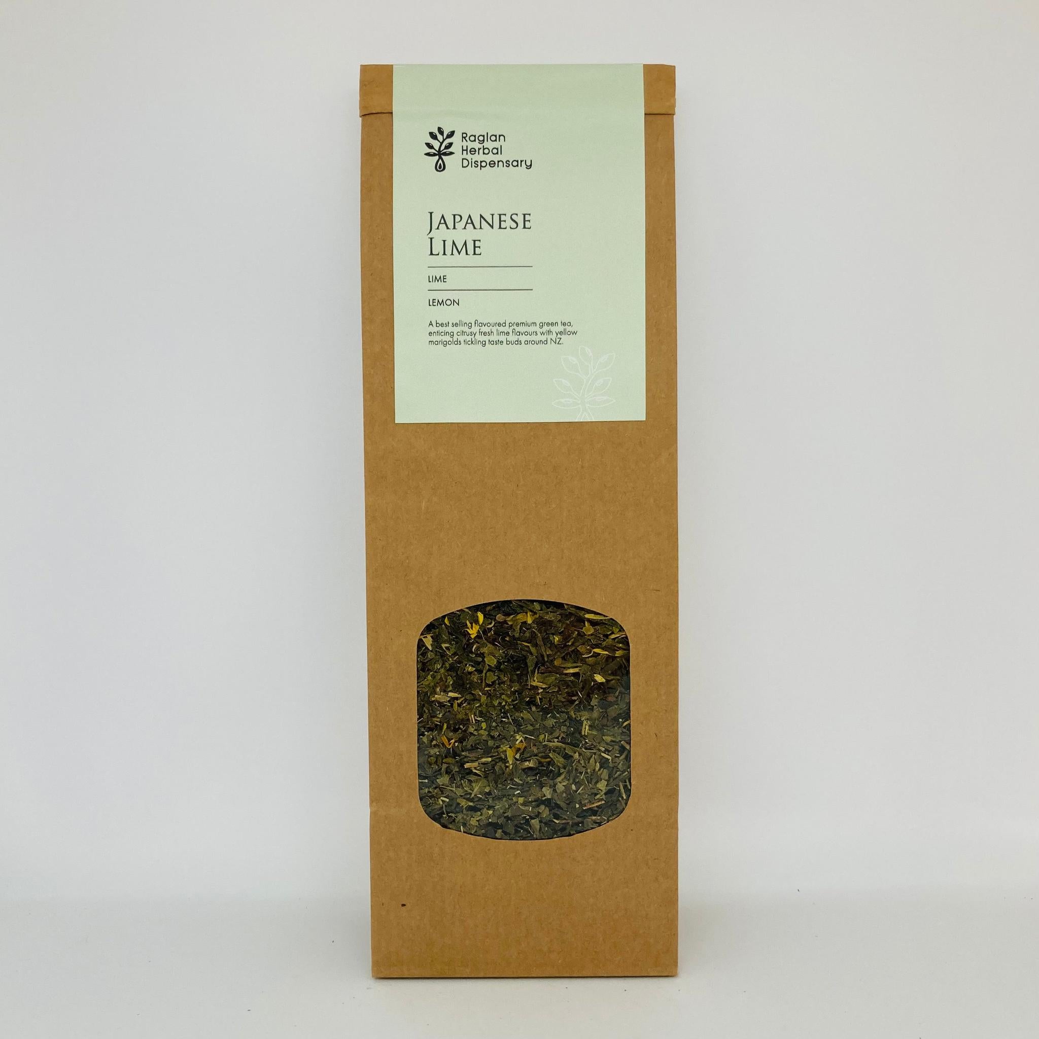 JAPANESE LIME GREEN TEA BLEND - The Herbal Dispensary Raglan