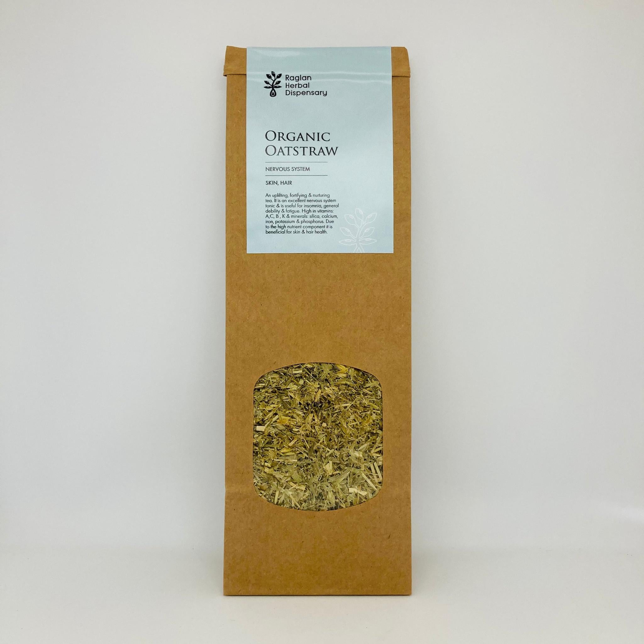 ORGANIC OATSTRAW HERBAL TEA - The Herbal Dispensary Raglan