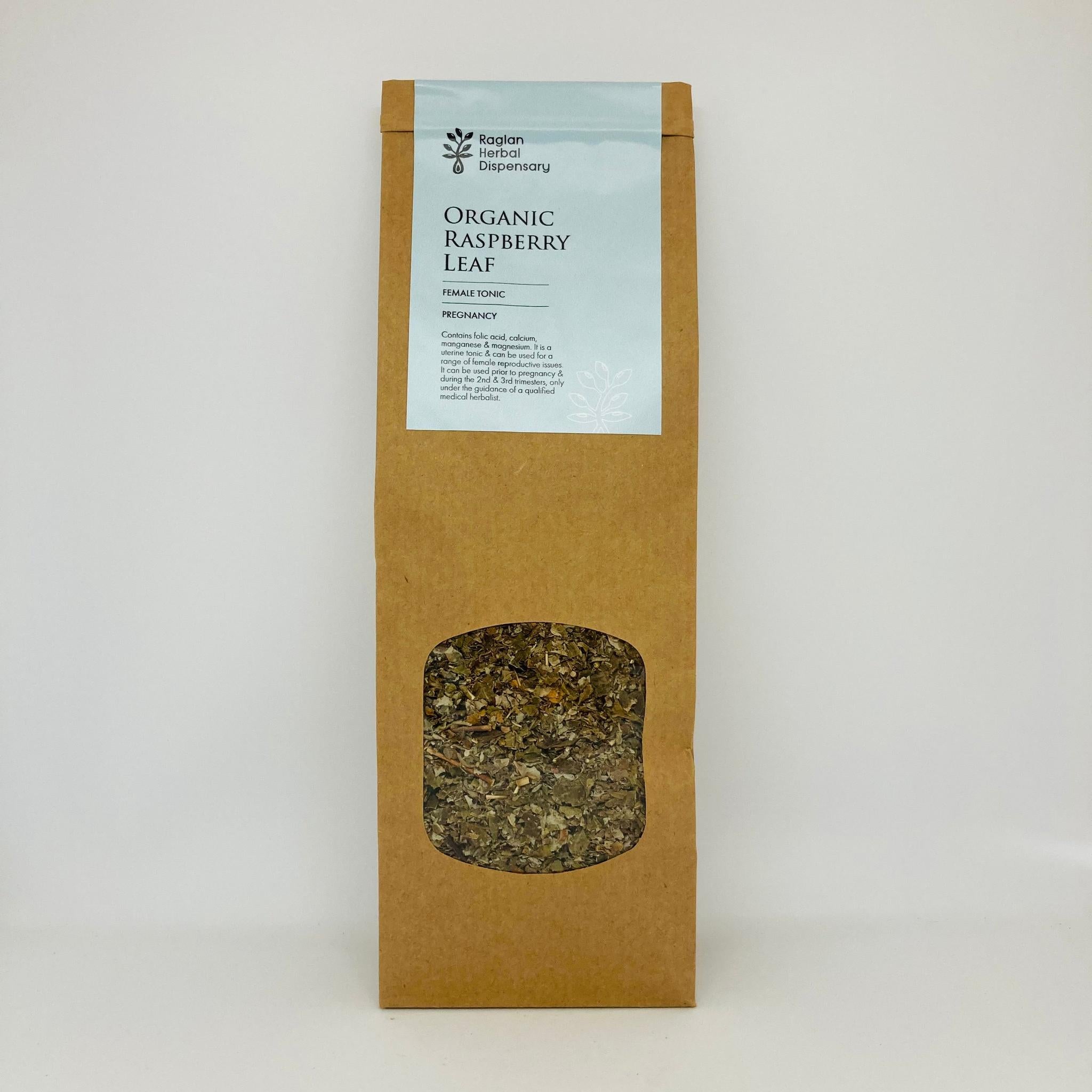 ORGANIC RASPBERRY LEAF HERBAL TEA - The Herbal Dispensary Raglan
