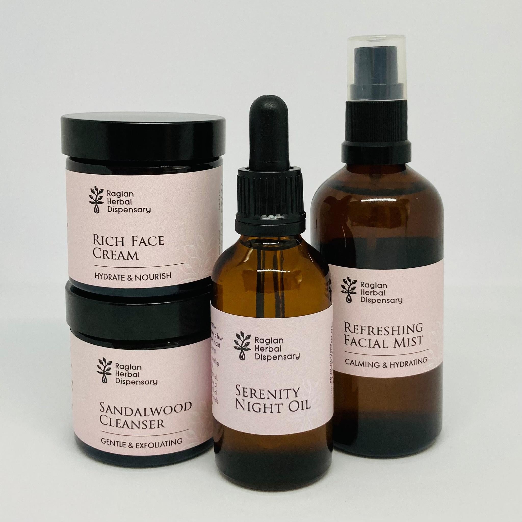 HERBAL DISPENSARY DRY/MATURE SKIN BUNDLE - The Herbal Dispensary Raglan