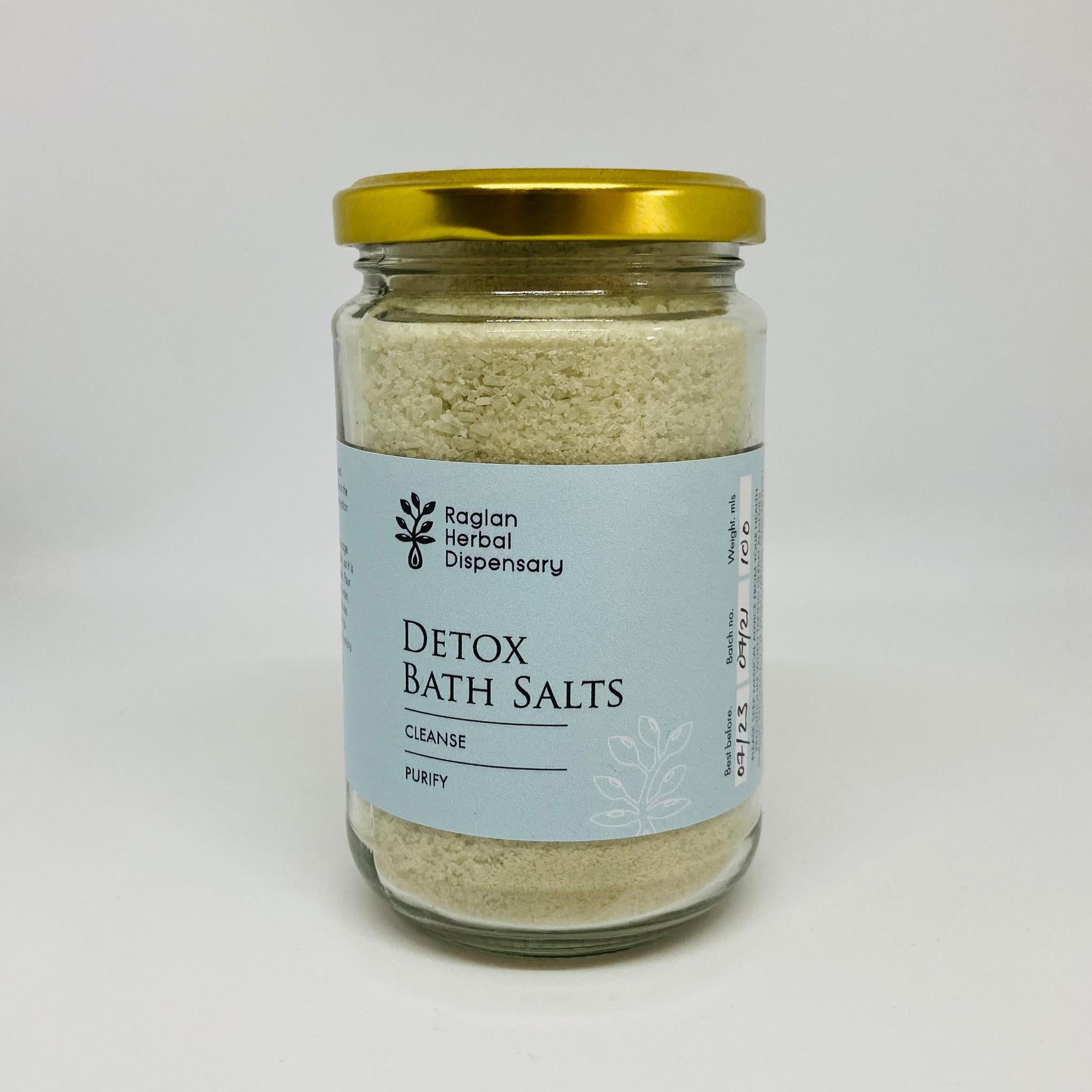 HERBAL DISPENSARY DETOX BATH SALTS - The Herbal Dispensary Raglan