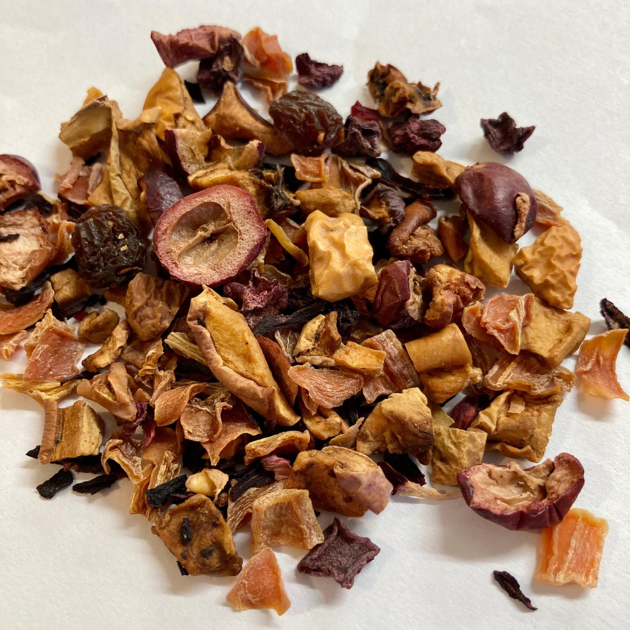 ORGANIC MELLOW CARROT & CRANBERRY FRUIT TEA BLEND - The Herbal Dispensary Raglan