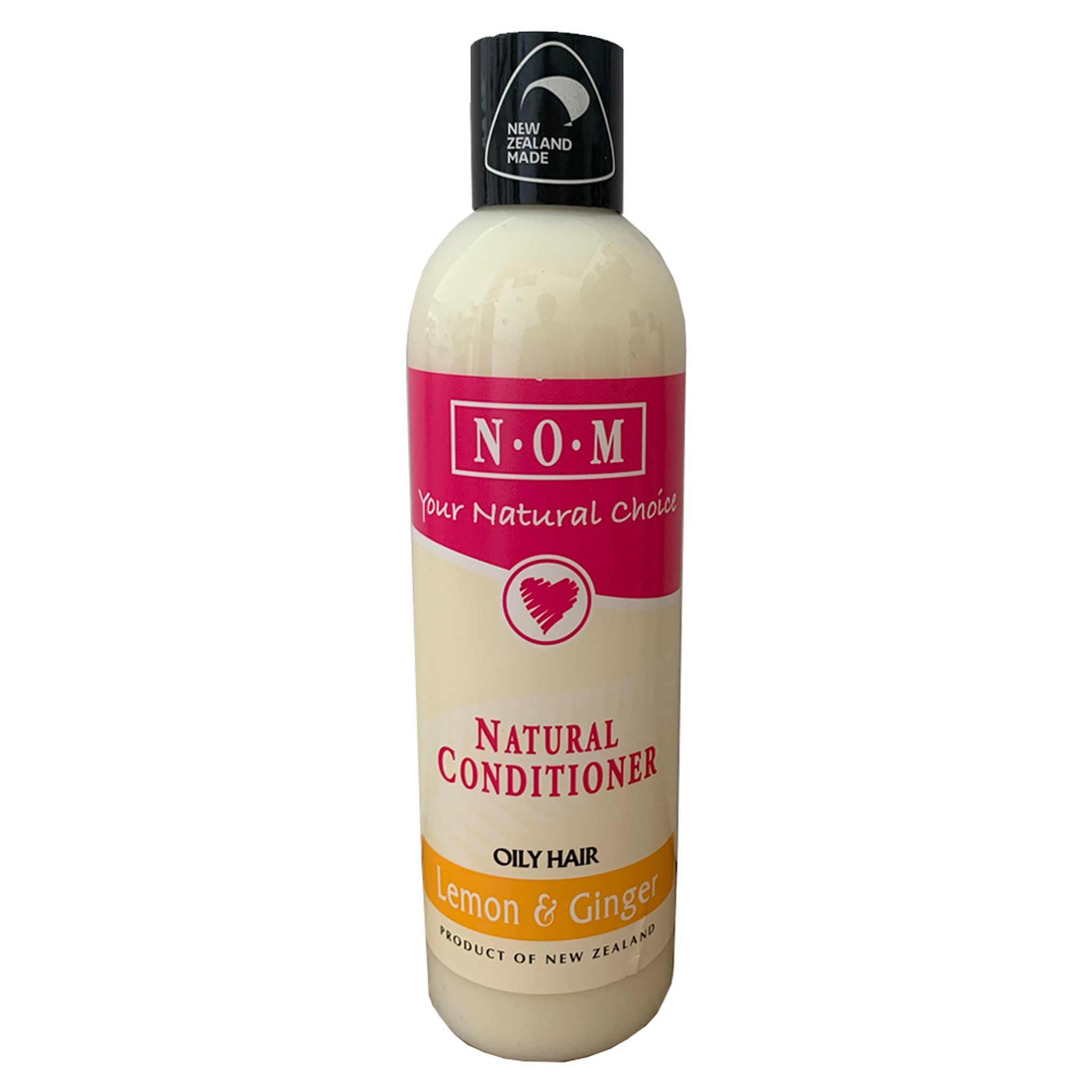 N.O.M LEMON & GINGER NATURAL CONDITIONER 250ML - The Herbal Dispensary Raglan