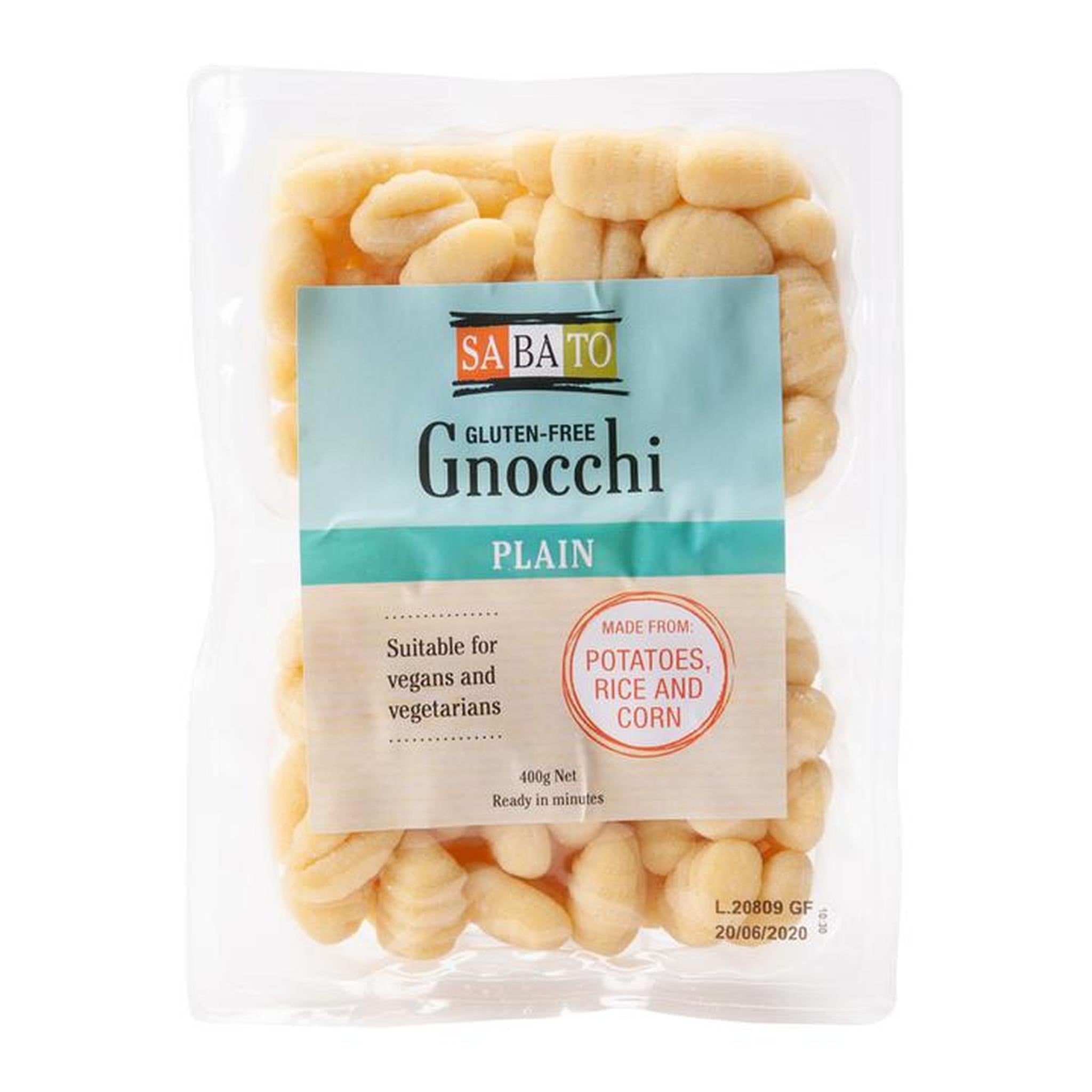 Sabato Gluten-Free Gnocchi Plain - The Herbal Dispensary Raglan