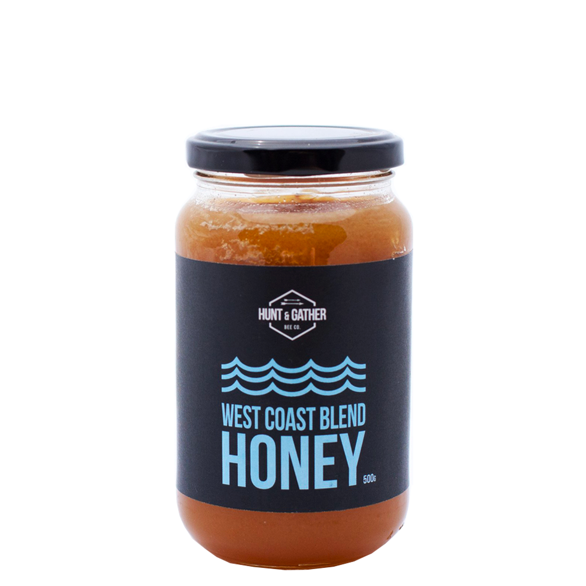 HUNT & GATHER BEE CO WEST COAST BLEND LOCAL HONEY - The Herbal Dispensary Raglan