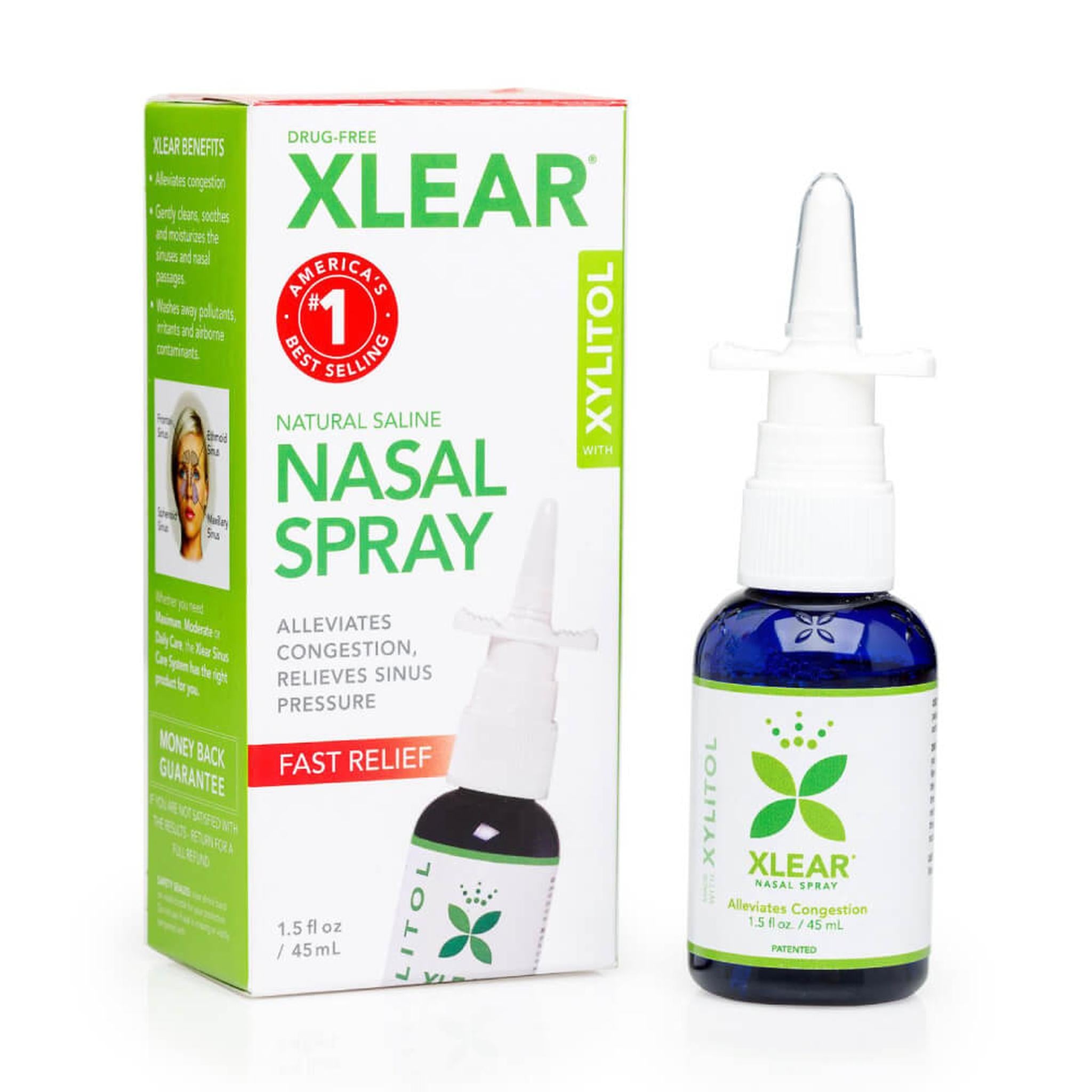 XCLEAR NASAL SPRAY DAILY RELIEF 45MLS - The Herbal Dispensary Raglan