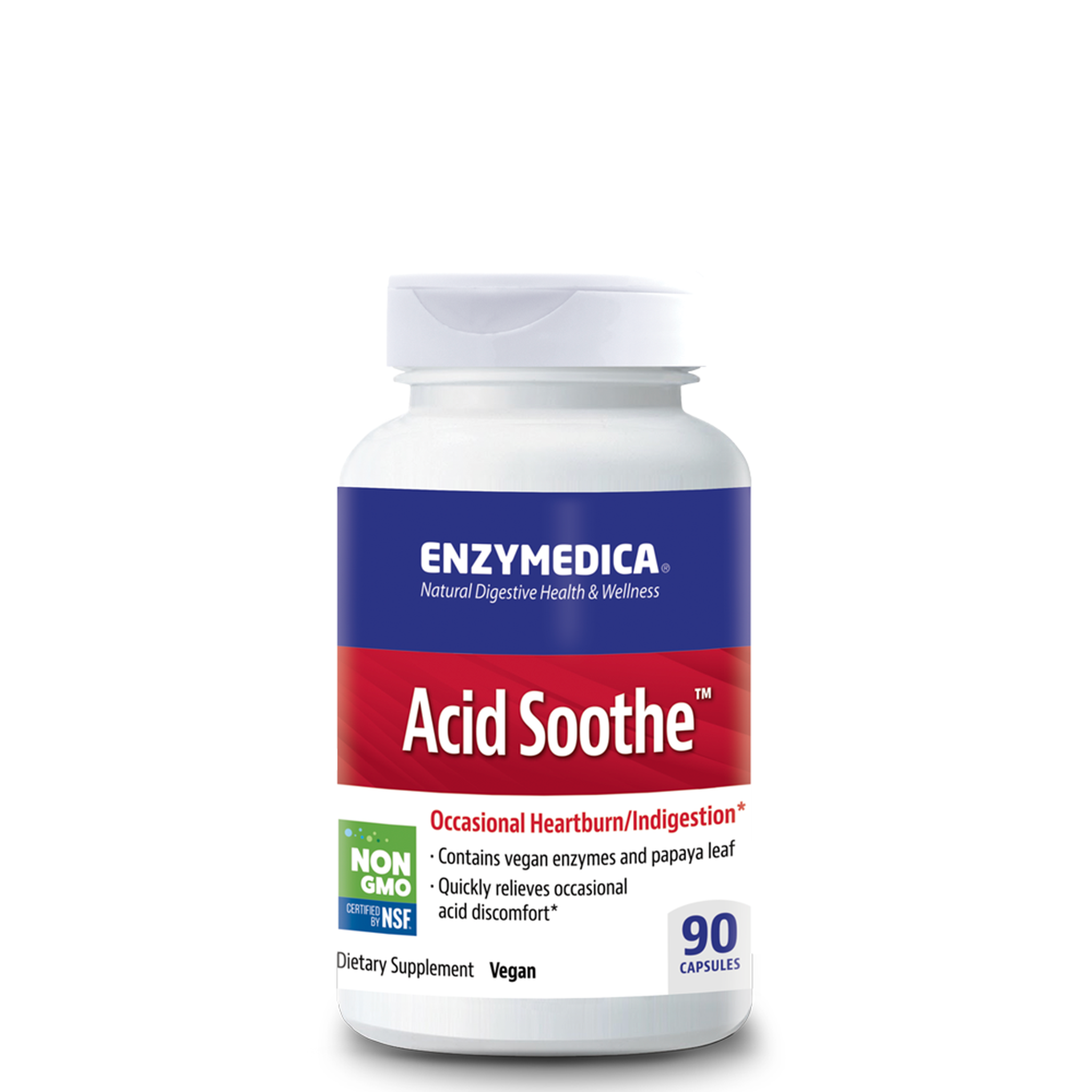 ENZYMEDICA ACID SOOTHE 30 CAPS - The Herbal Dispensary Raglan