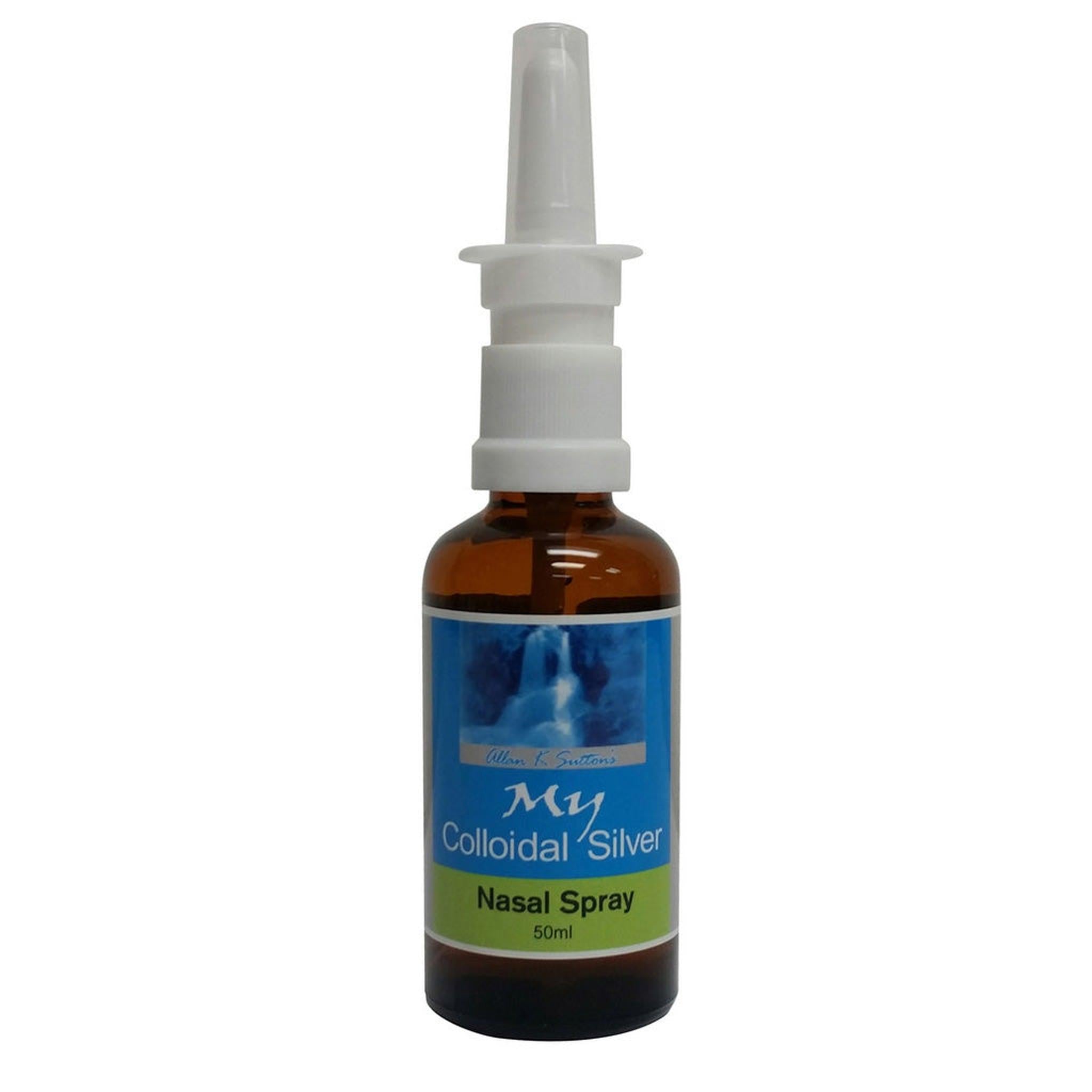 COLLOIDAL SILVER NASAL SPRAY 50ML - The Herbal Dispensary Raglan