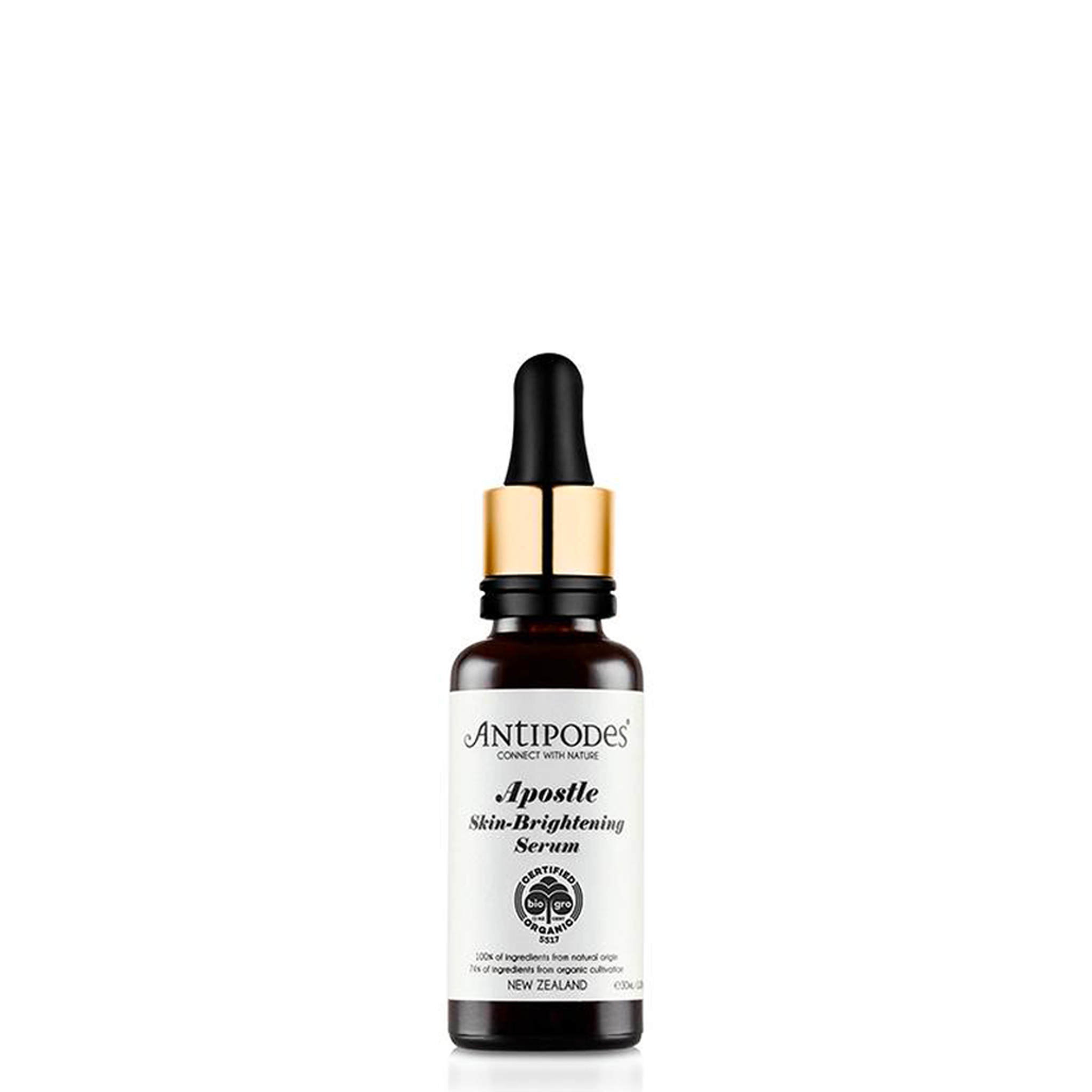 ANTIPODES APOSTLE SKIN-BRIGHTENING SERUM ORGANIC 30ML - The Herbal Dispensary Raglan