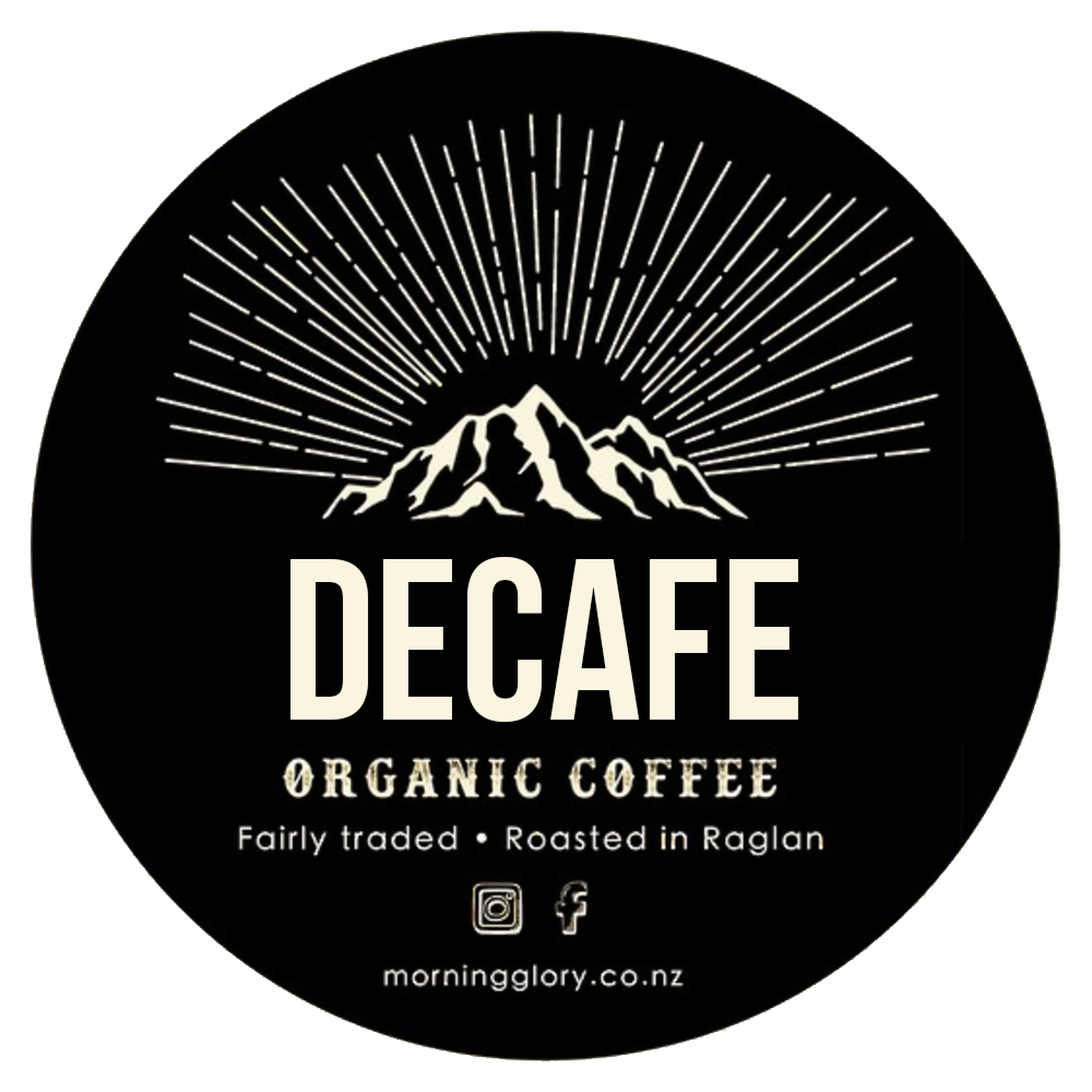 MORNING GLORY ORGANIC DECAFE COFFEE BLEND - The Herbal Dispensary Raglan