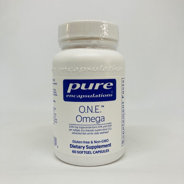 O.N.E Omega Pure Encapsulations - The Herbal Dispensary Raglan