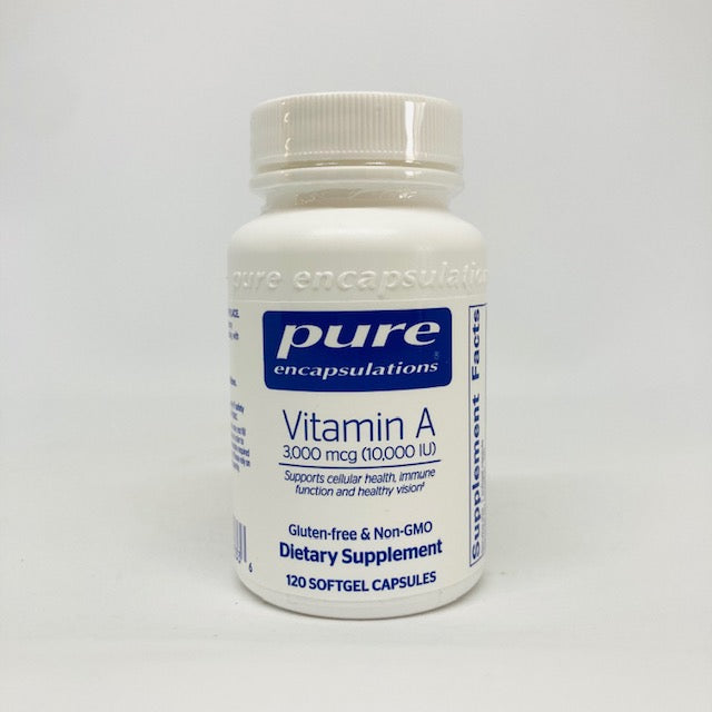 Vitamin A Pure Encapsulations - The Herbal Dispensary Raglan