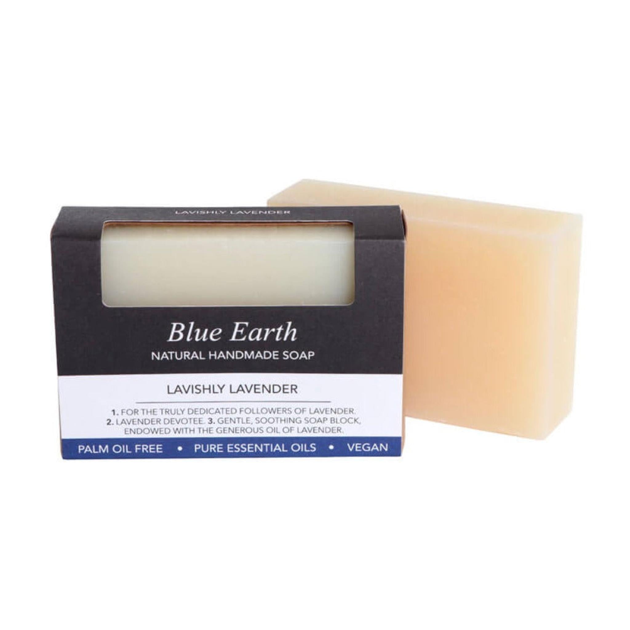 BLUE EARTH LAVISHLY LAVENDER SOAP - The Herbal Dispensary Raglan