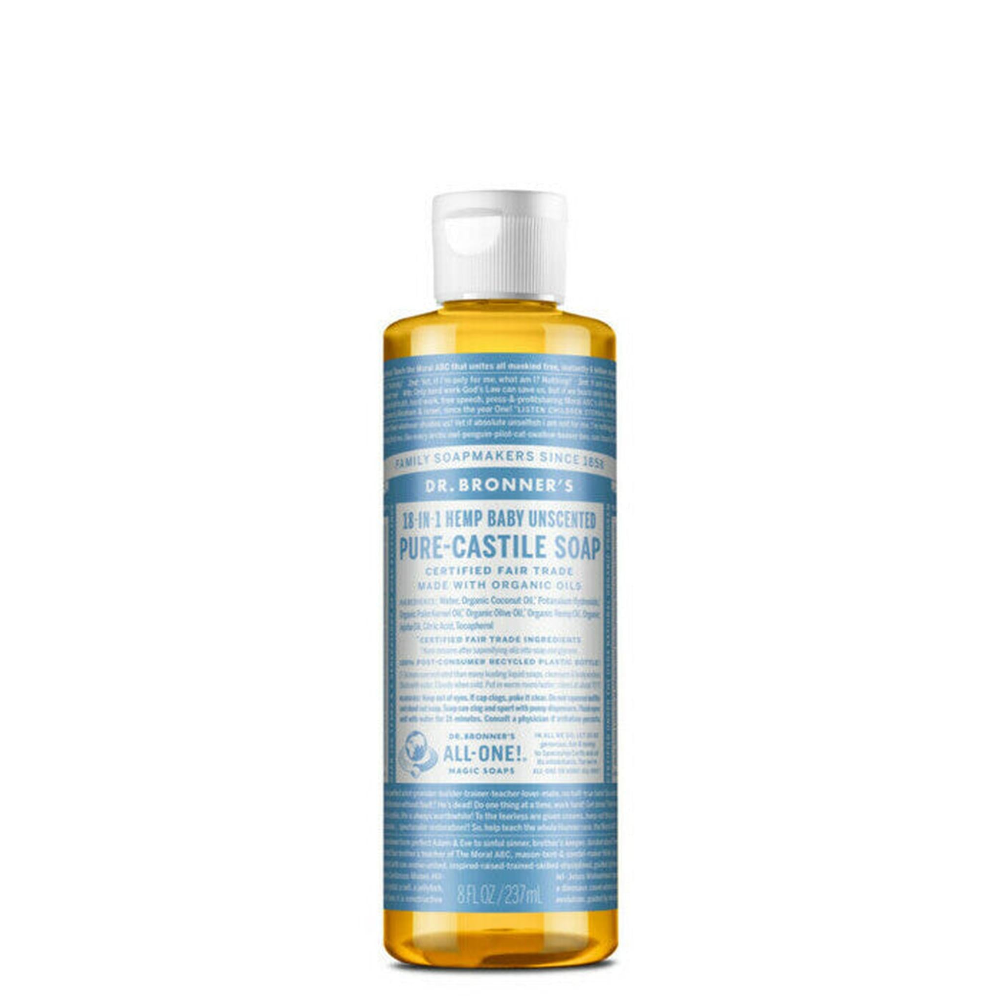 DR BRONNERS 18-IN-1 HEMP BABY UNSCENTED - The Herbal Dispensary Raglan